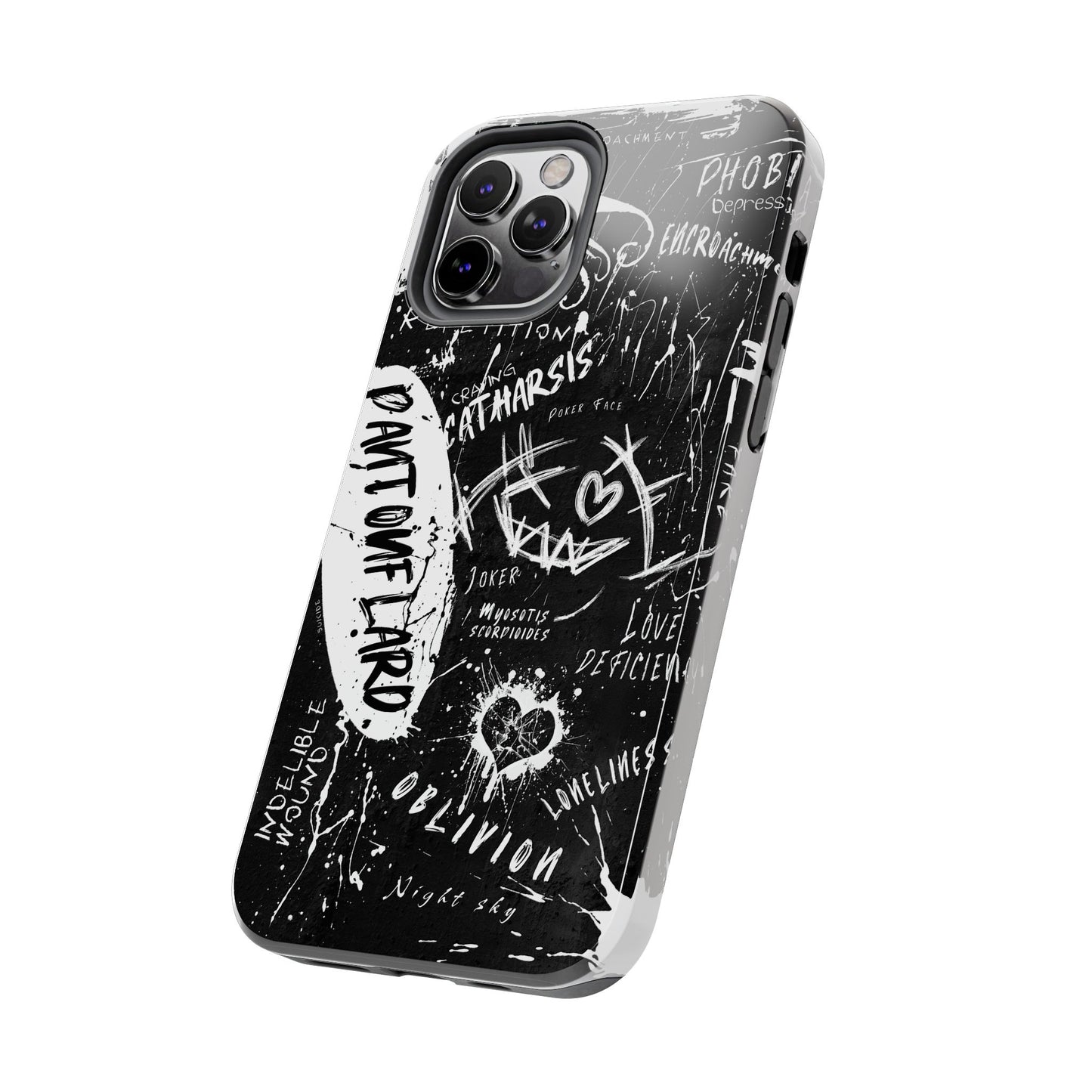 Edgy iPhone Cases for Tough Love - Perfect for Teens and Young Adults, Trendy Art, Unique Gift, Phone Accessories