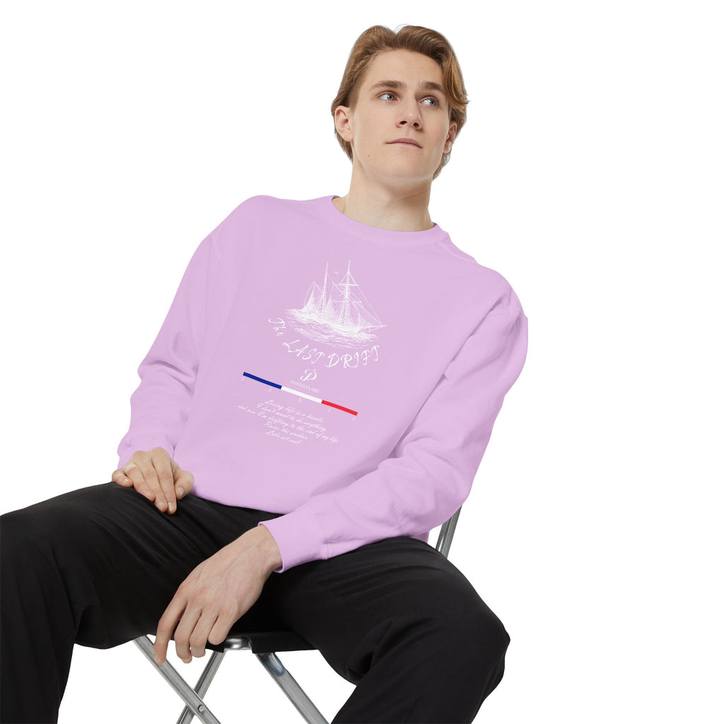 Unisex Navy Last Drift Cotton Blend Sweatshirt