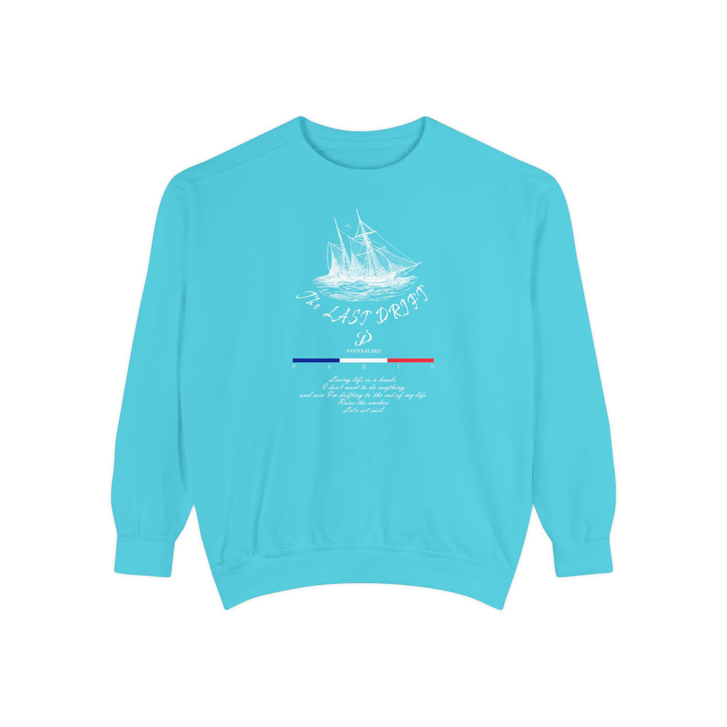 Unisex Navy Last Drift Cotton Blend Sweatshirt
