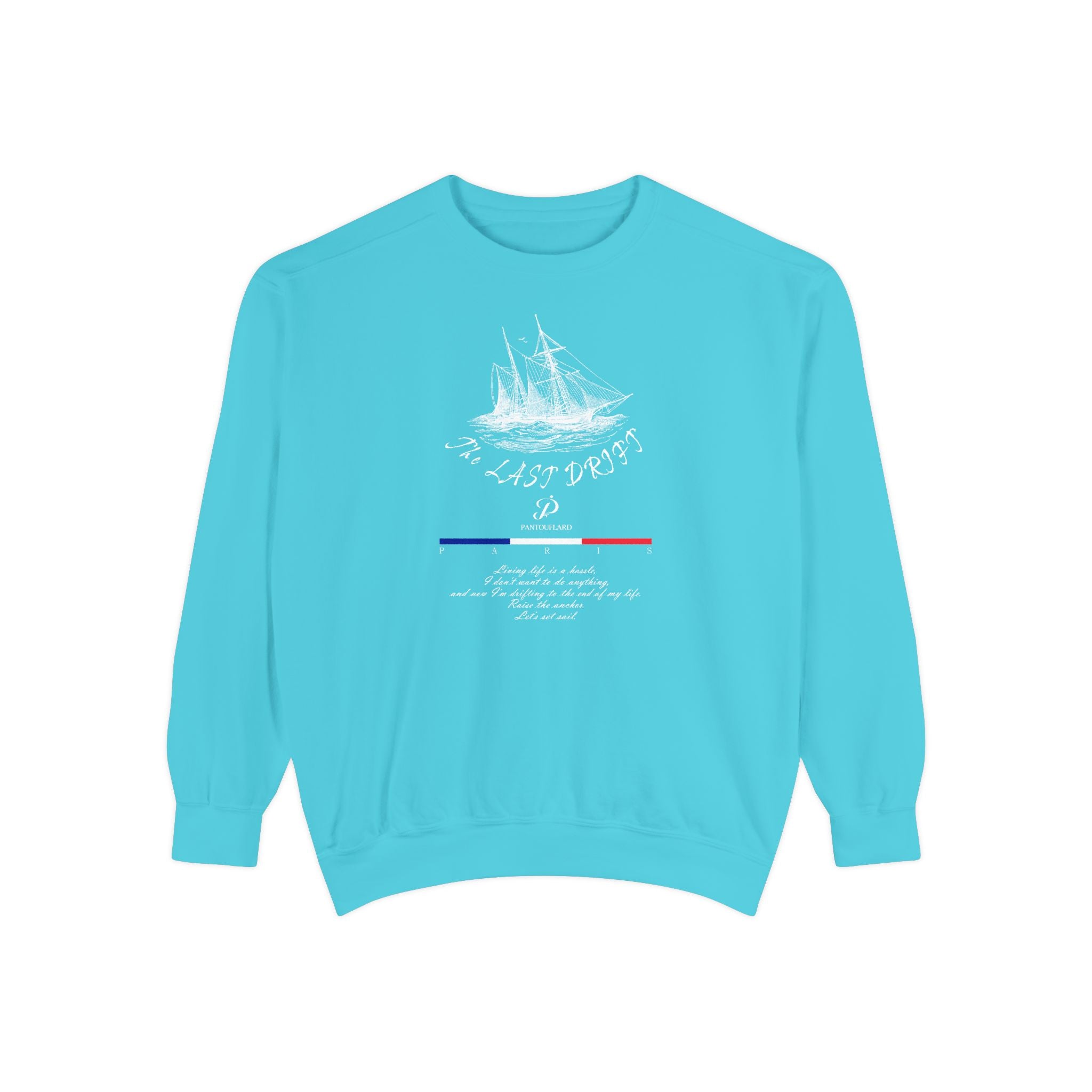 Unisex Navy Last Drift Cotton Blend Sweatshirt