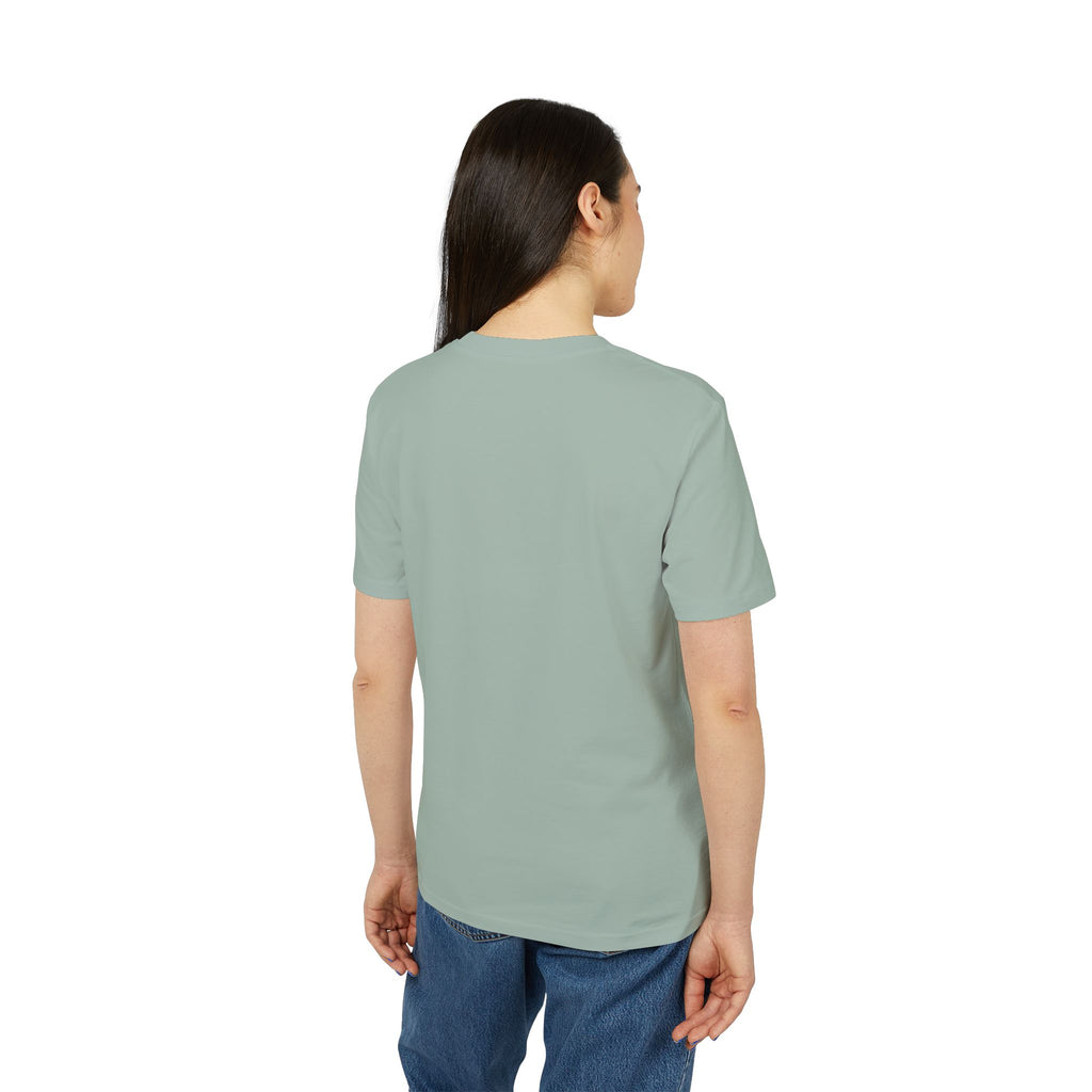 Men's & Women's Black Organic Cotton T-Shirt - Premium Sustainable Graphic Tee
