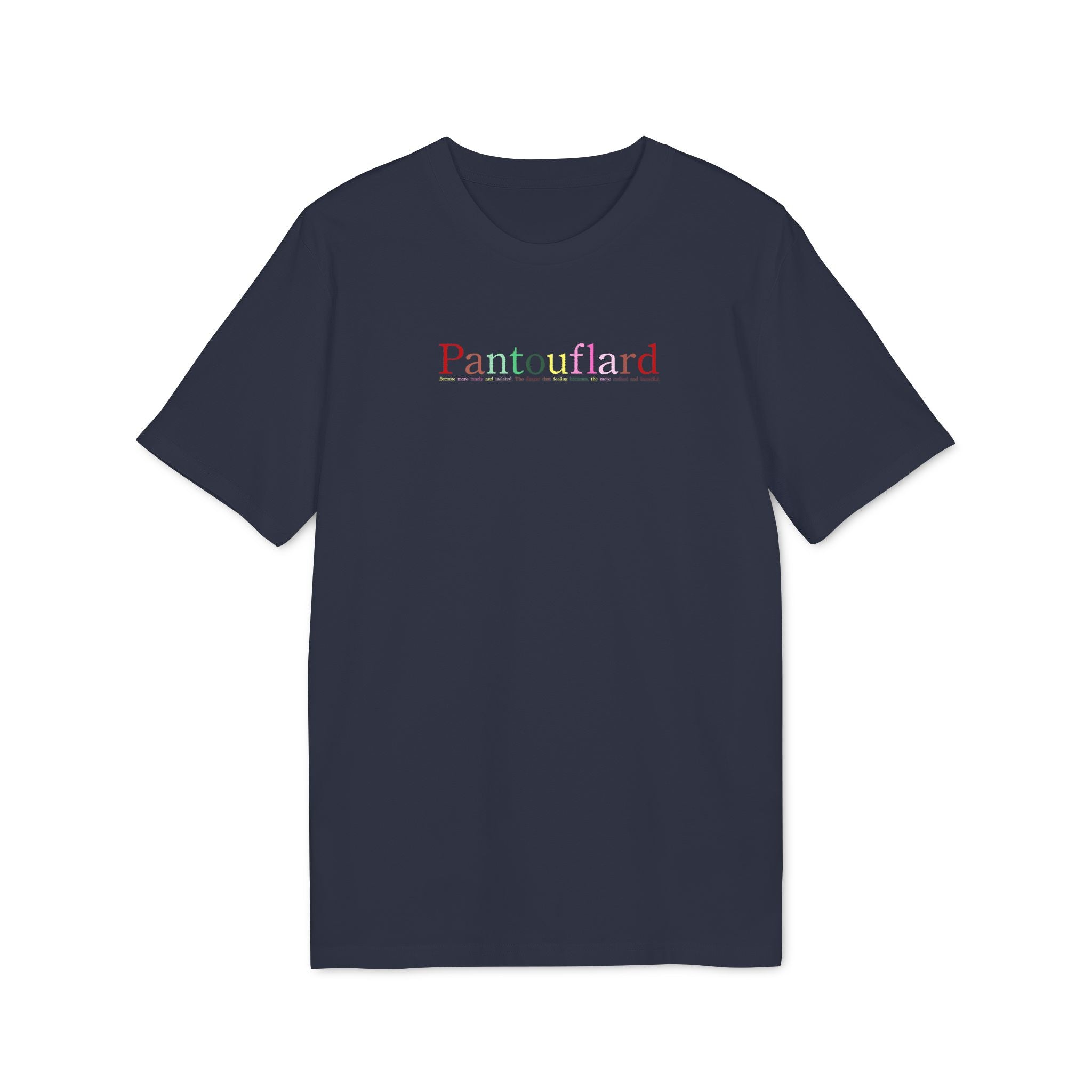 Men's & Women's Black Organic Cotton T-Shirt - Premium Sustainable Graphic Tee