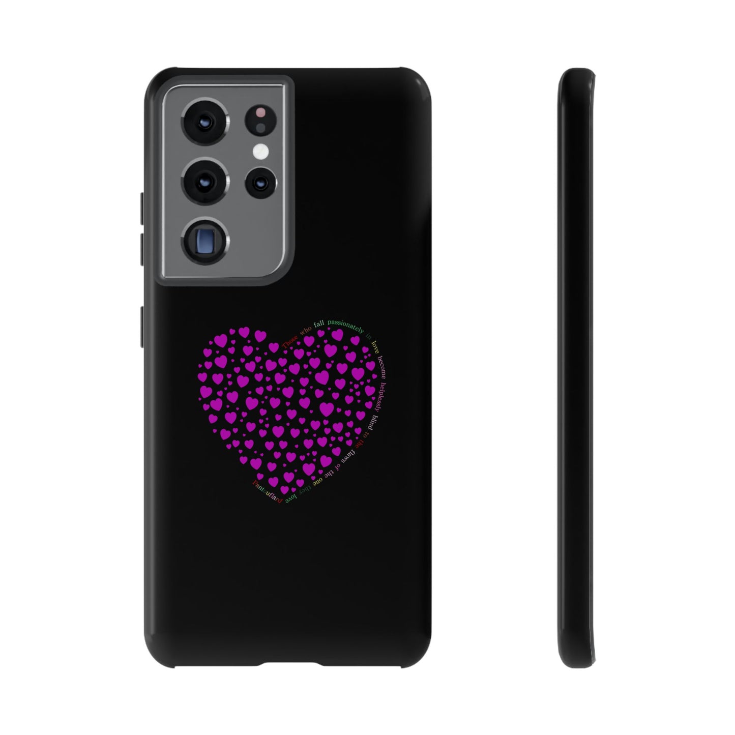 Fundas de corazón rosa para teléfonos iPhone, Galaxy, Google Pixel (54 tipos)