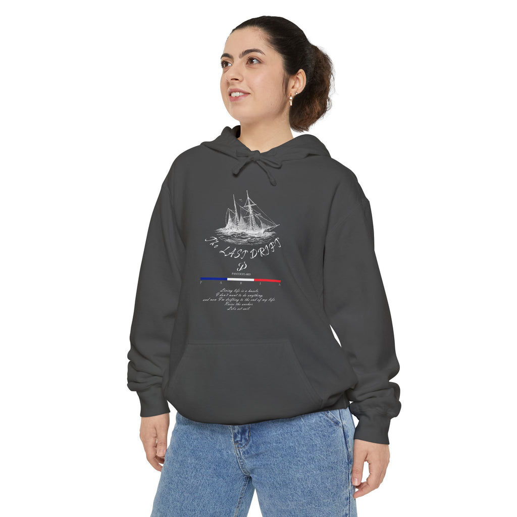 Old Money Nautical Heritage Hoodie - The Last Drift II (9.5oz Garment-Dyed Fleece)