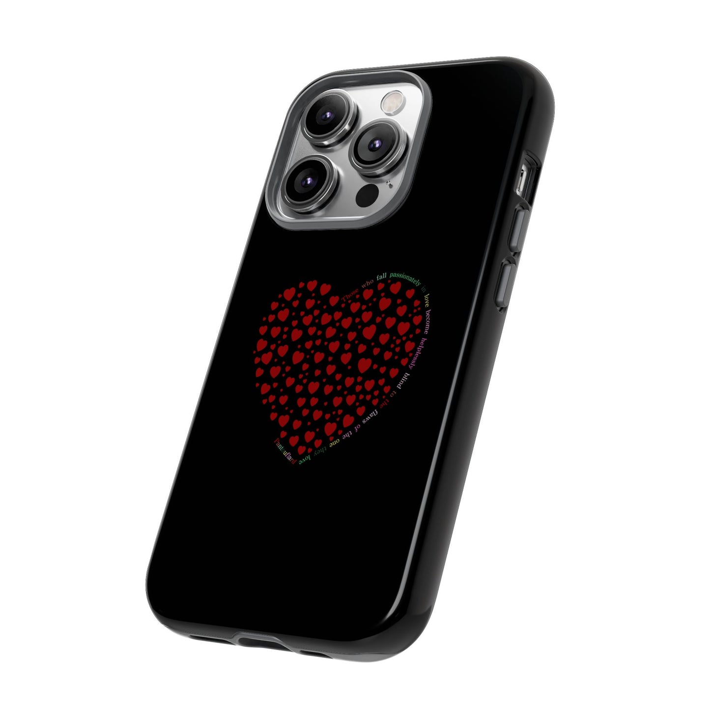 Fundas de corazón rojo para teléfonos iPhone, Galaxy, Google Pixel (54 tipos)