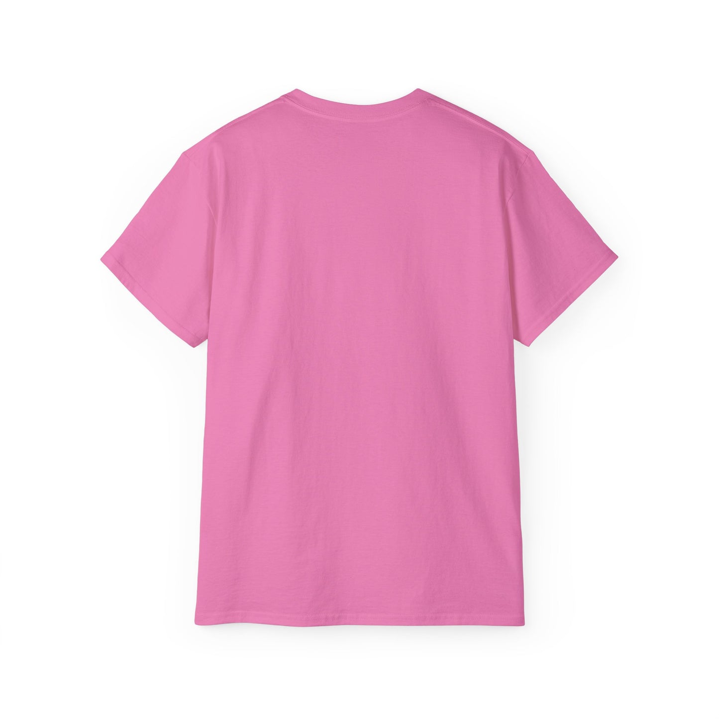 Powder Pink Heart Unisex short sleeved T-shirt