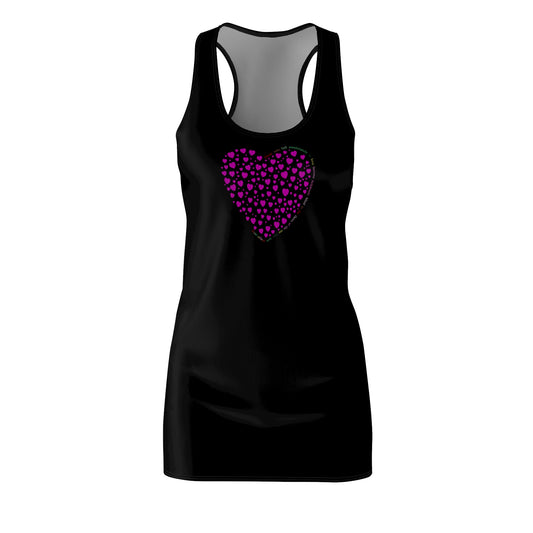 Racerback Dress (Pink Heart)