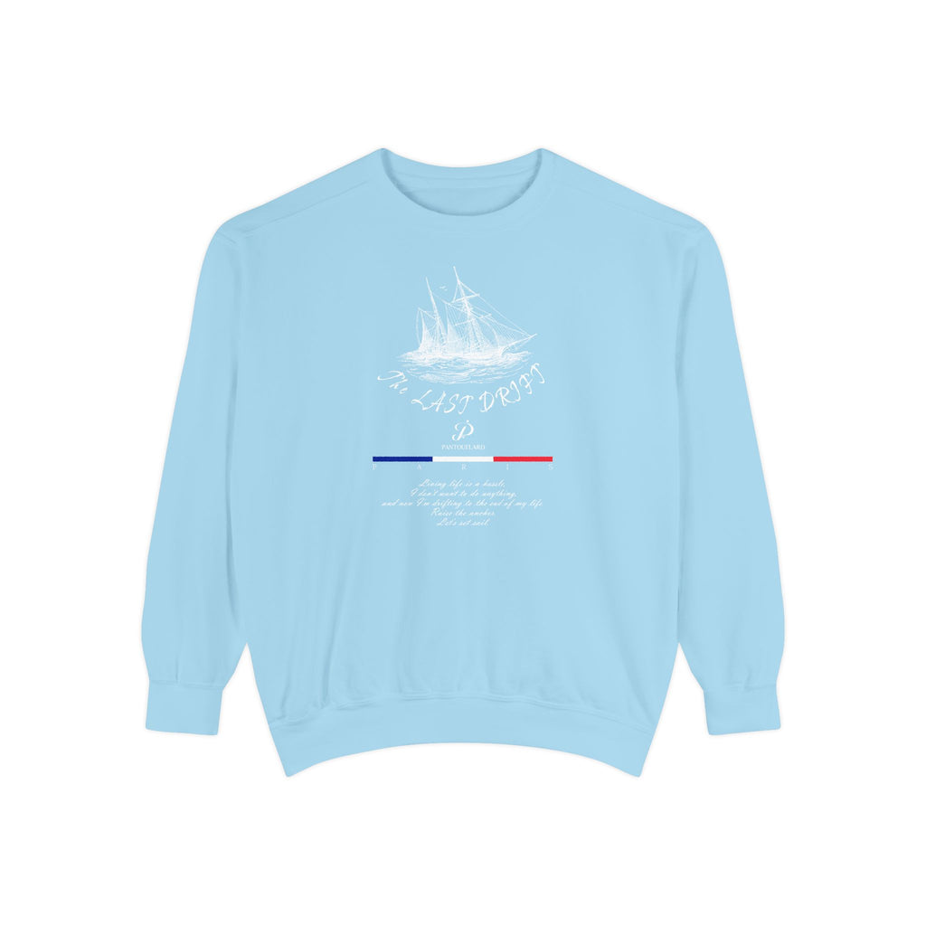 Unisex Navy Last Drift Cotton Blend Sweatshirt