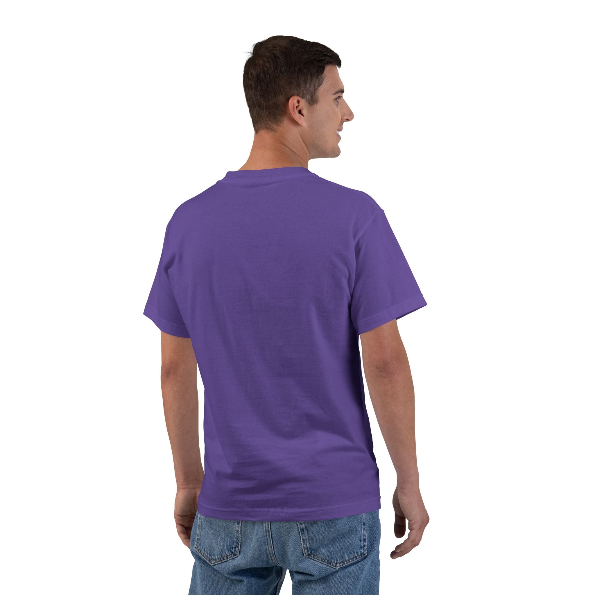 Unisex Navy Hanes Vintage Carriage Graphic 100% Cotton T-Shirt