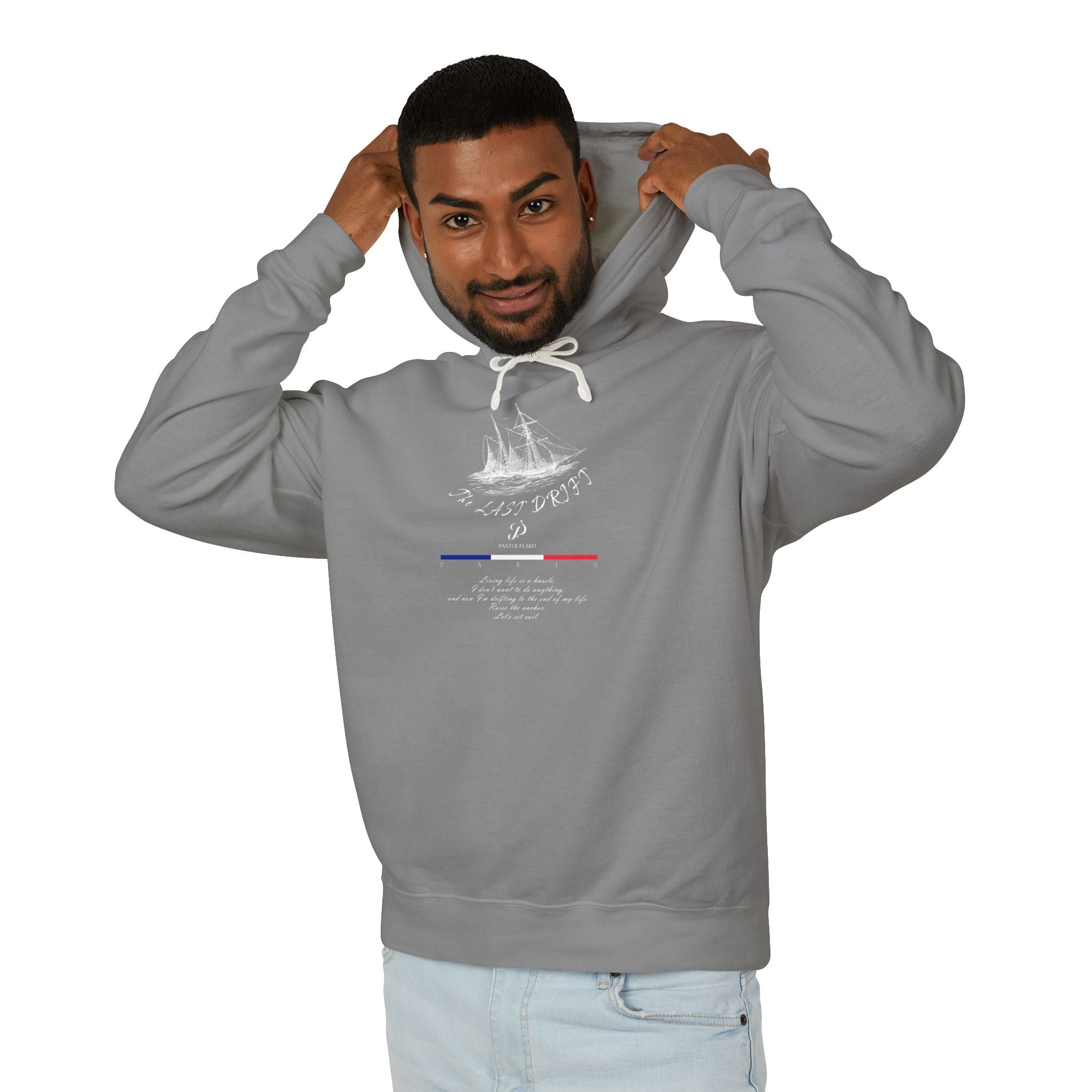 Old Money Nautical Heritage Hoodie - The Last Drift II (Lightweight 100% Cotton Coastal Pullover)