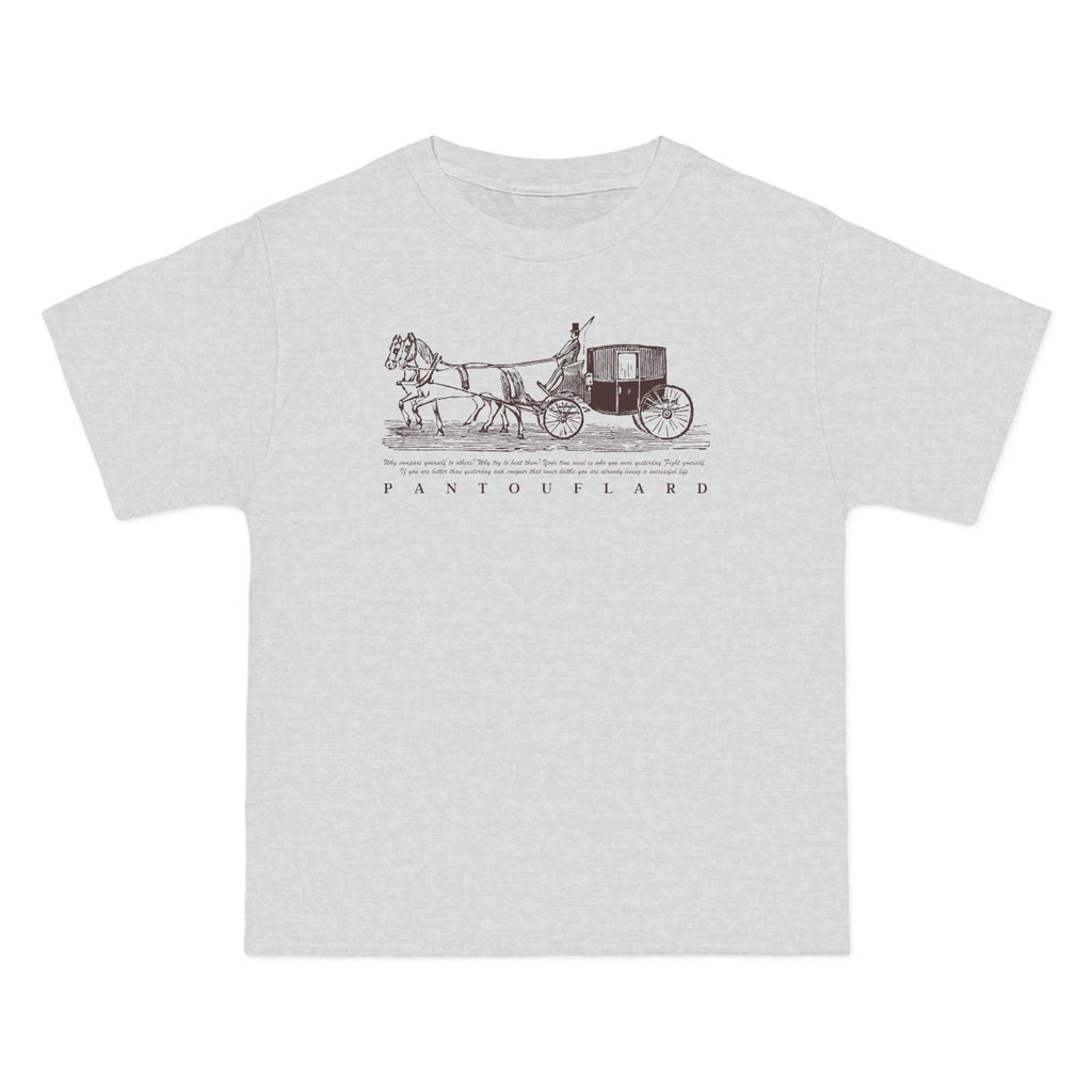 Unisex Burnt Orange Vintage Carriage Graphic 100% Cotton T-Shirt