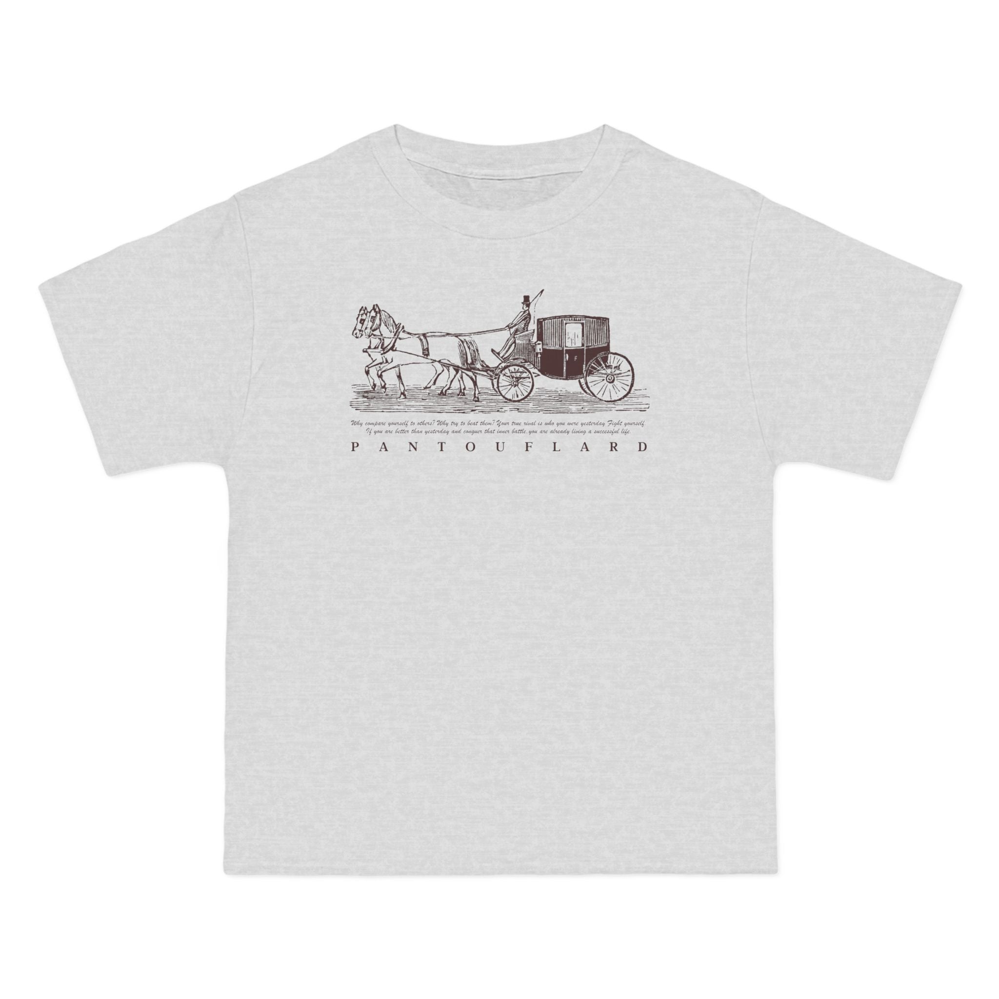 Unisex Burnt Orange Vintage Carriage Graphic 100% Cotton T-Shirt