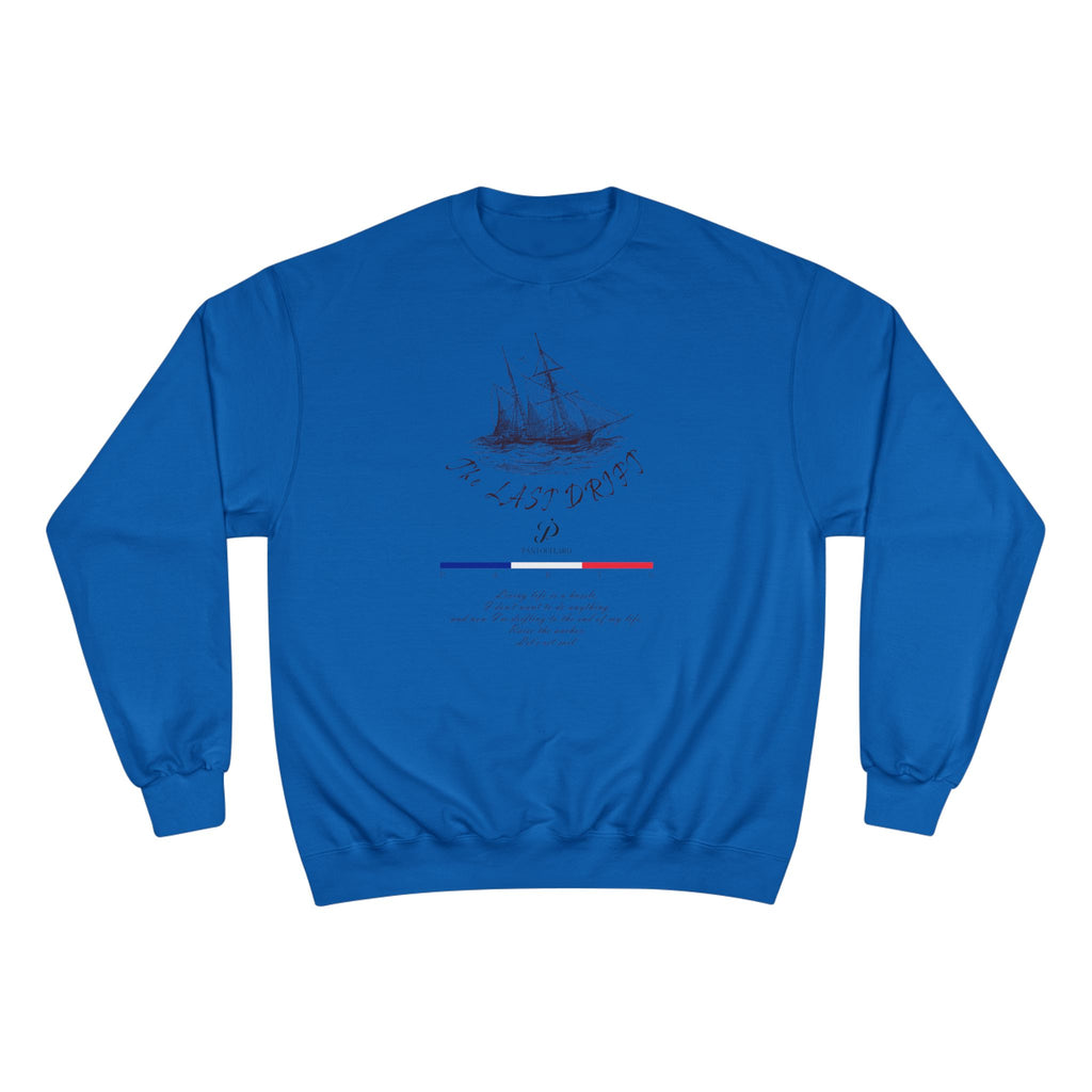 Old Money Nautical Champion Crewneck - The Last Drift I (Paris Streetwear Aesthetic)