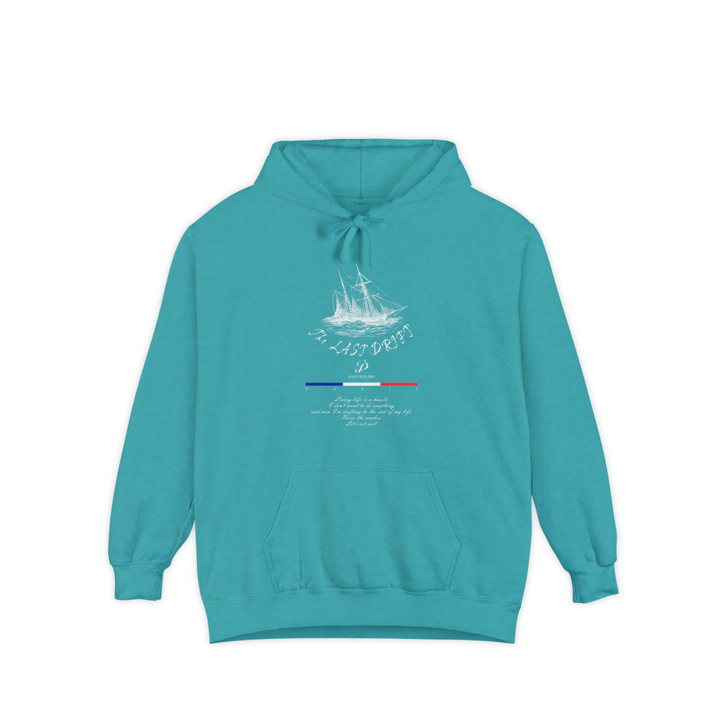 Old Money Nautical Heritage Hoodie - The Last Drift II (9.5oz Garment-Dyed Fleece)