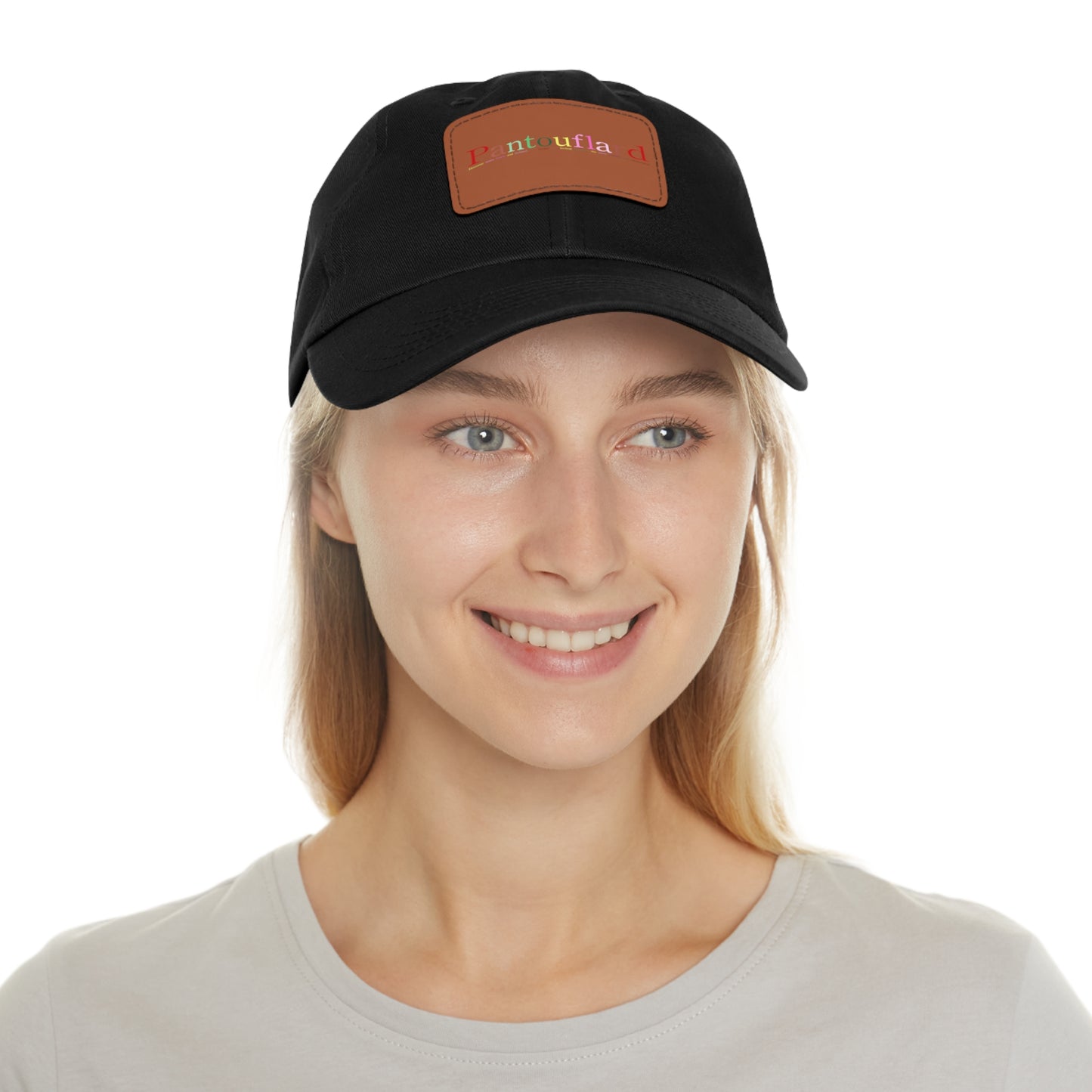 Gorra clásica para papá con parche de cuero - Gorra casual elegante, regalo para papás, aventuras al aire libre, Día del Padre, uso diario