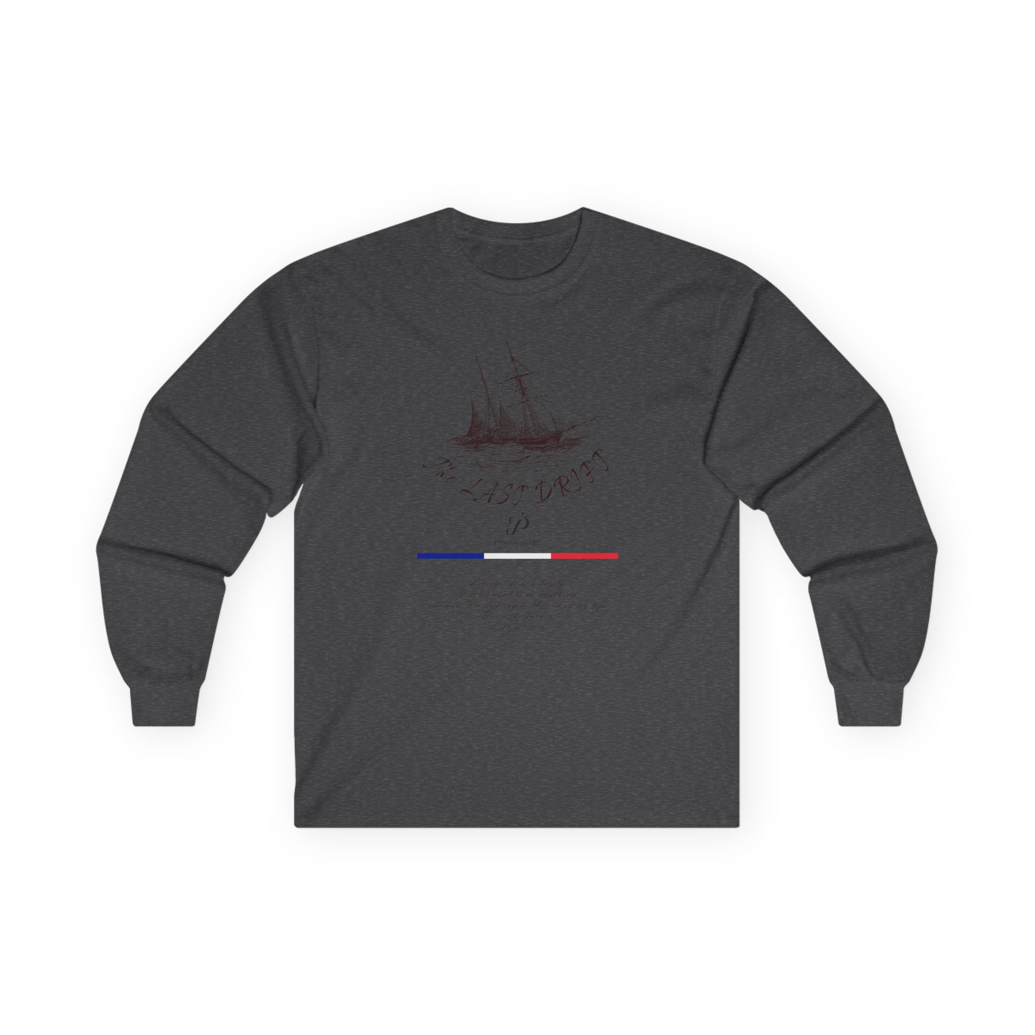 Unisex Sport Grey Last Drift Cotton Blend Long Sleeve Tee
