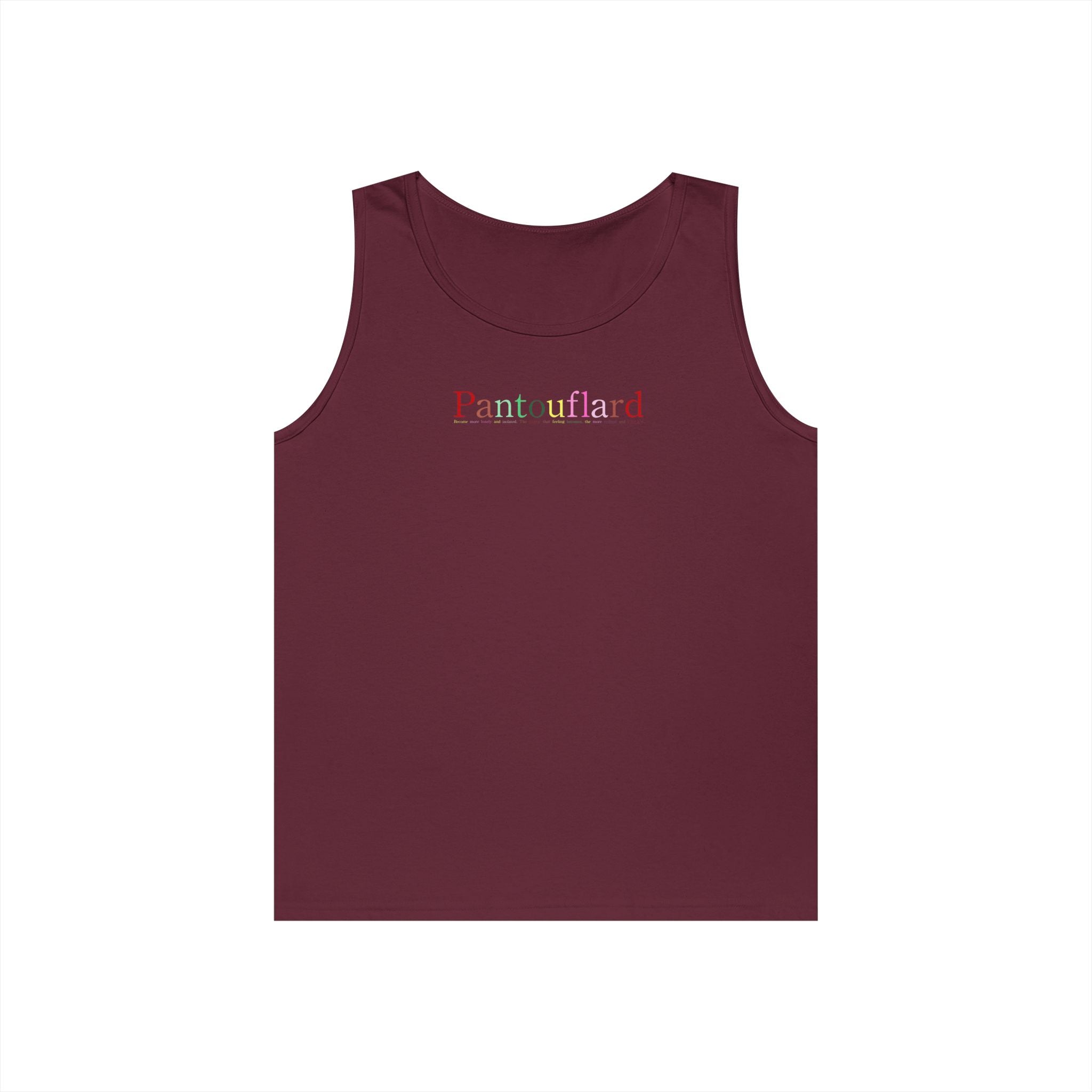 Unisex Heavy Cotton Tank Top - Classic Fit Sleeveless Shirt