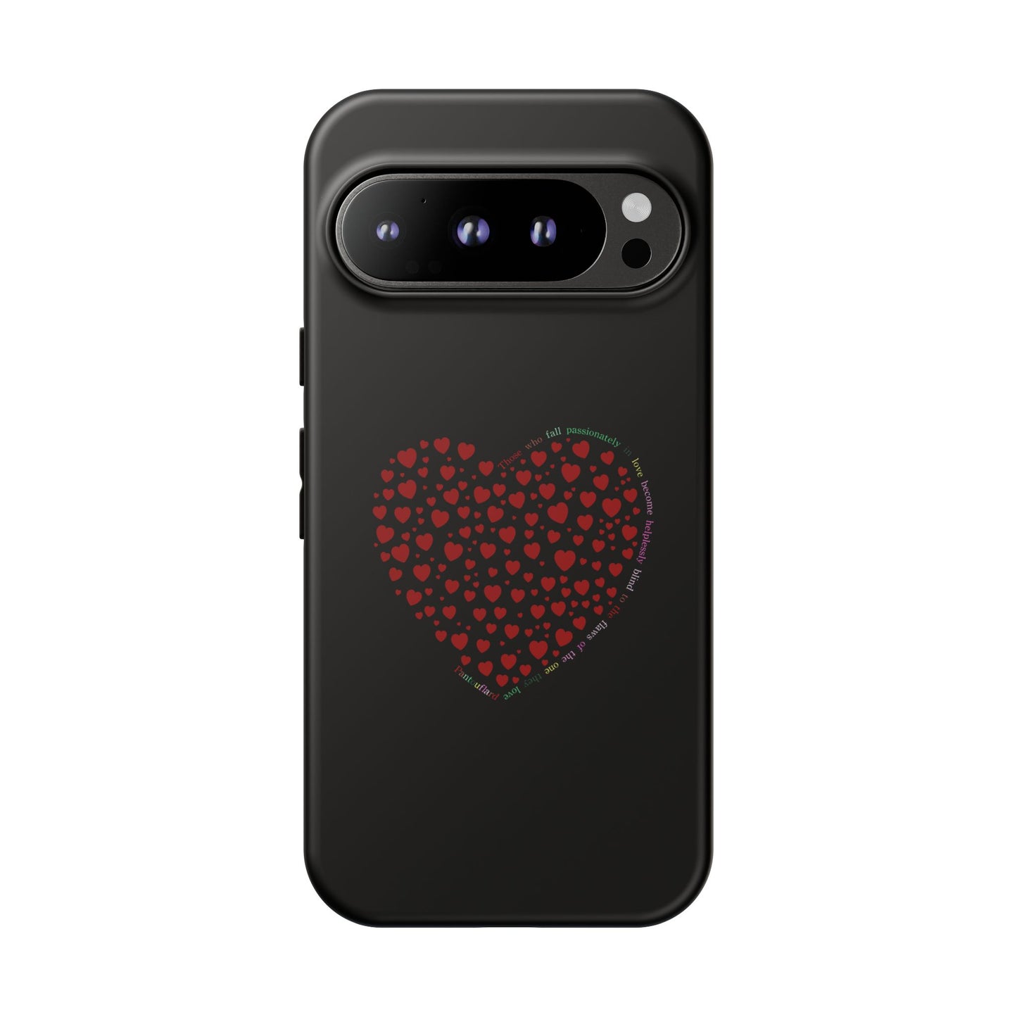 Fundas de corazón rojo para teléfonos iPhone, Galaxy, Google Pixel (54 tipos)