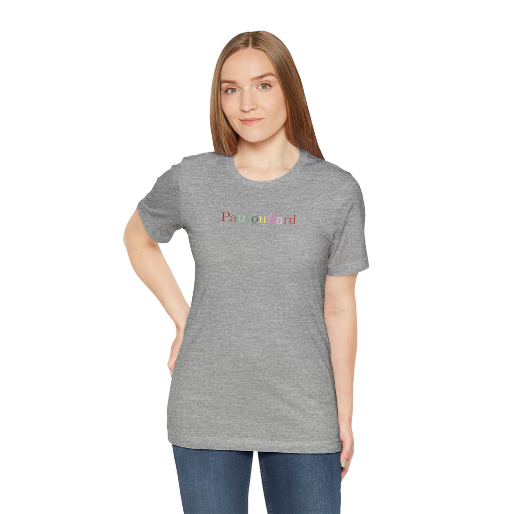Unisex Minimalist Logo T-Shirt - 100% Airlume Cotton Soft Jersey Tee
