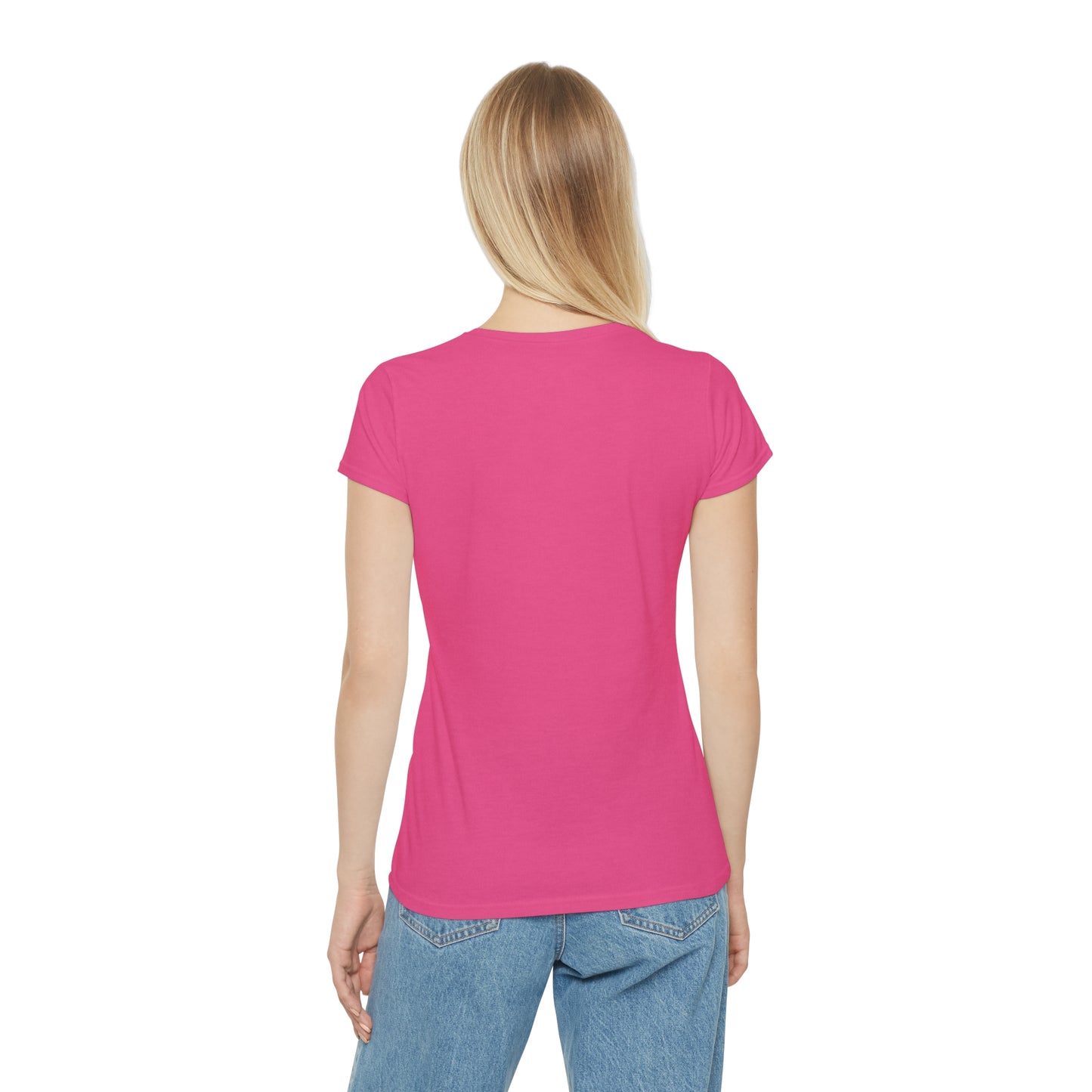 Slim fit Women's T-Shirt (Red Heart)