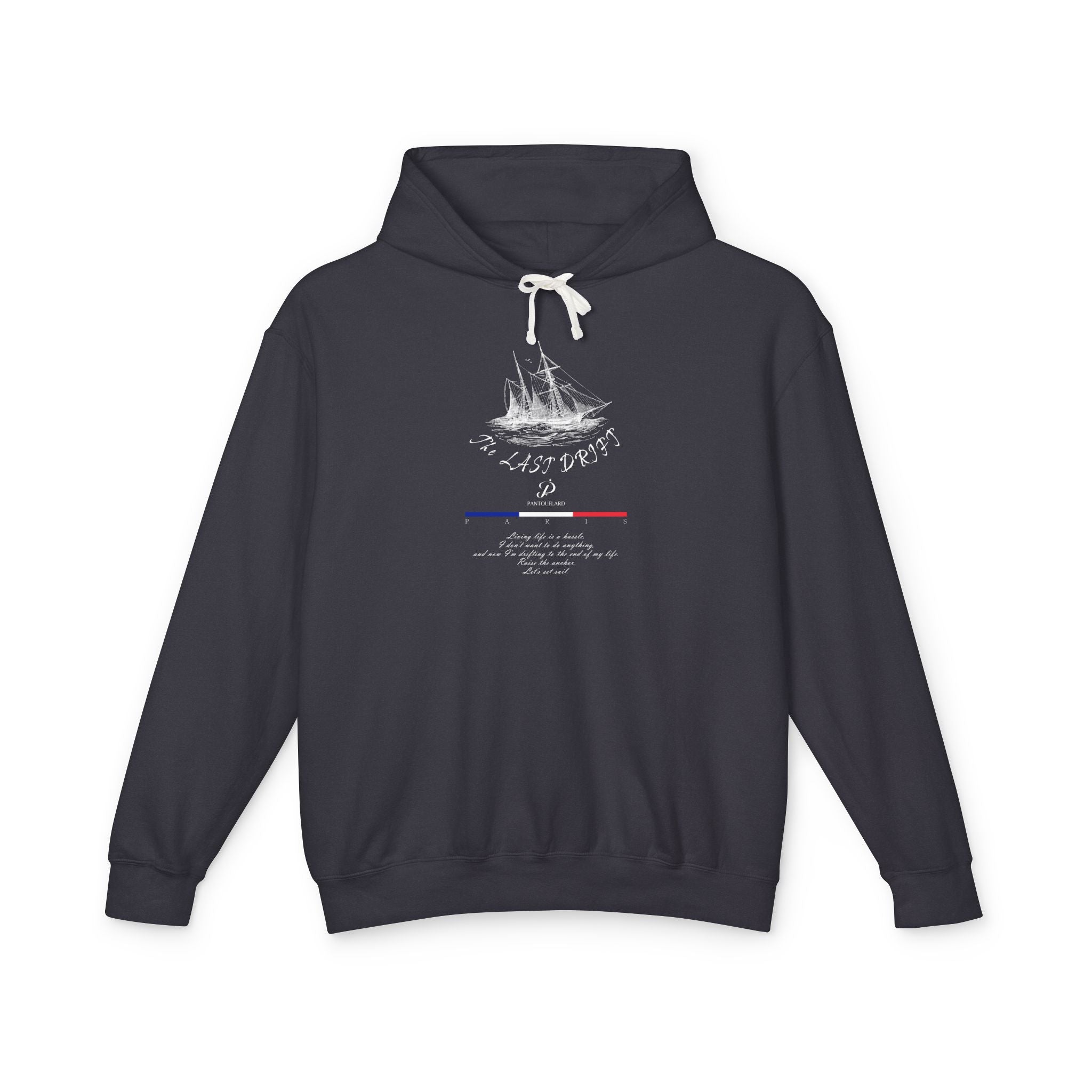 Old Money Nautical Heritage Hoodie - The Last Drift II (Lightweight 100% Cotton Coastal Pullover)