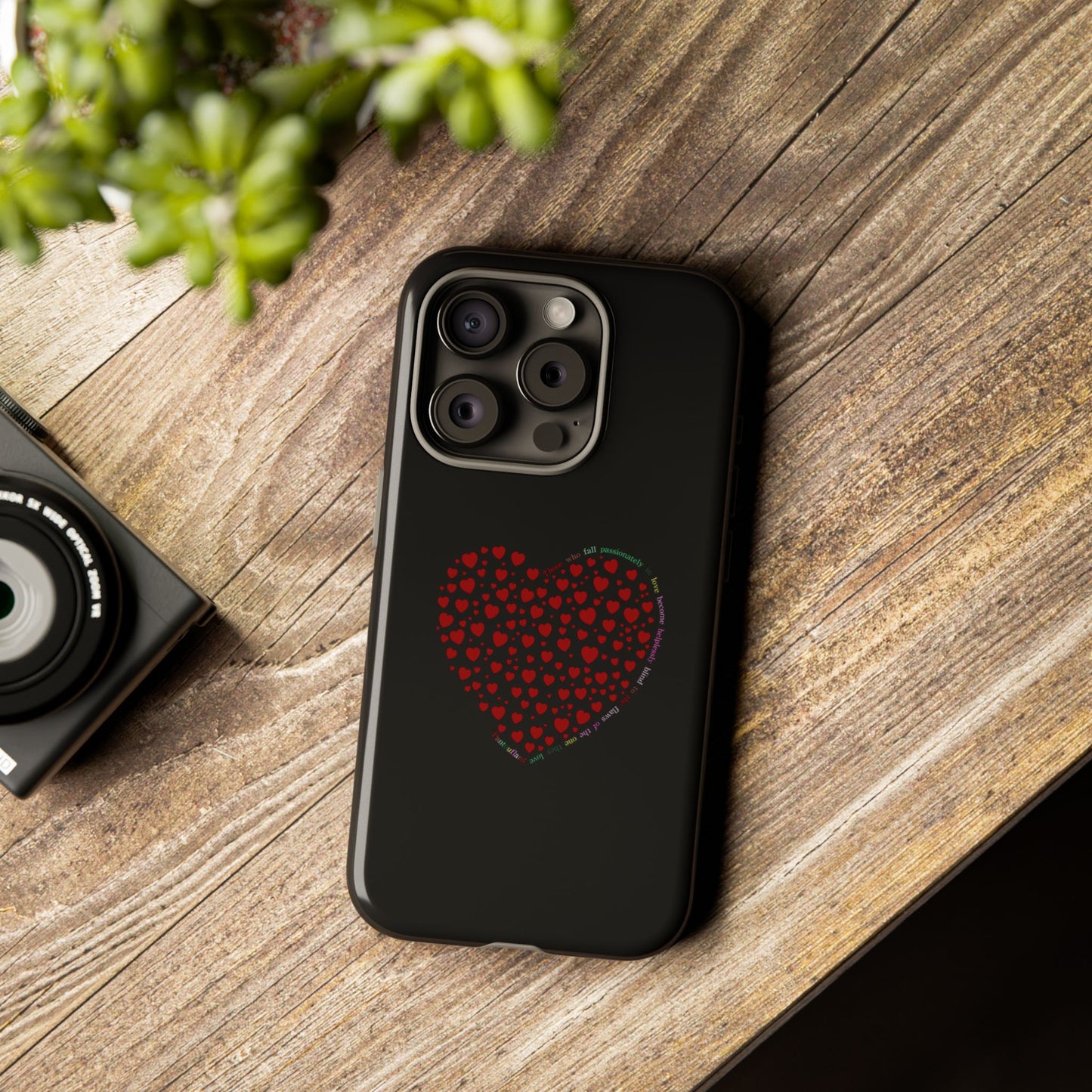 Fundas de corazón rojo para teléfonos iPhone, Galaxy, Google Pixel (54 tipos)