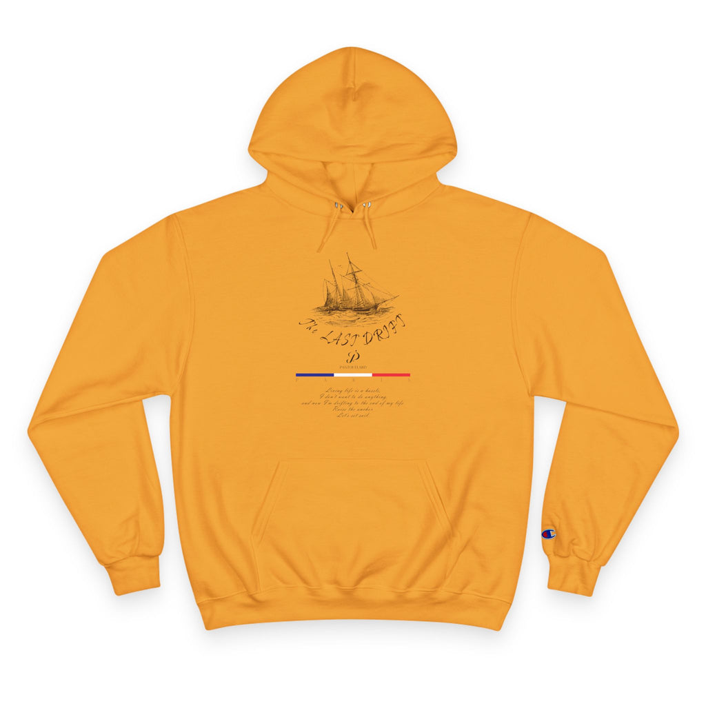 Old Money Nautical Heritage Hoodie - The Last Drift I (Champion Authentic Eco-Fleece)