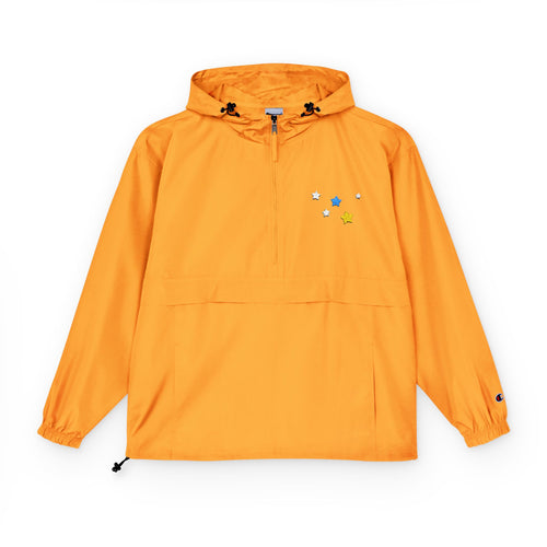 Champion Men's & Women's Cassiopeia Constellation Embroidered Anorak - W-Shape Packable Jacket
