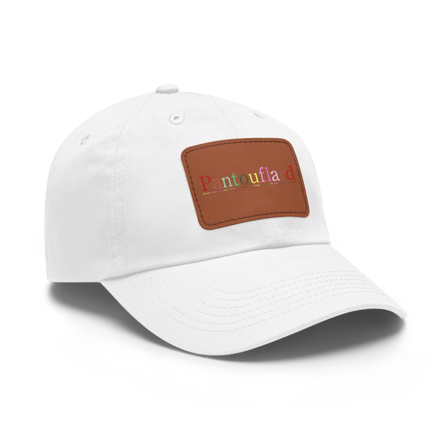Gorra clásica para papá con parche de cuero - Gorra casual elegante, regalo para papás, aventuras al aire libre, Día del Padre, uso diario