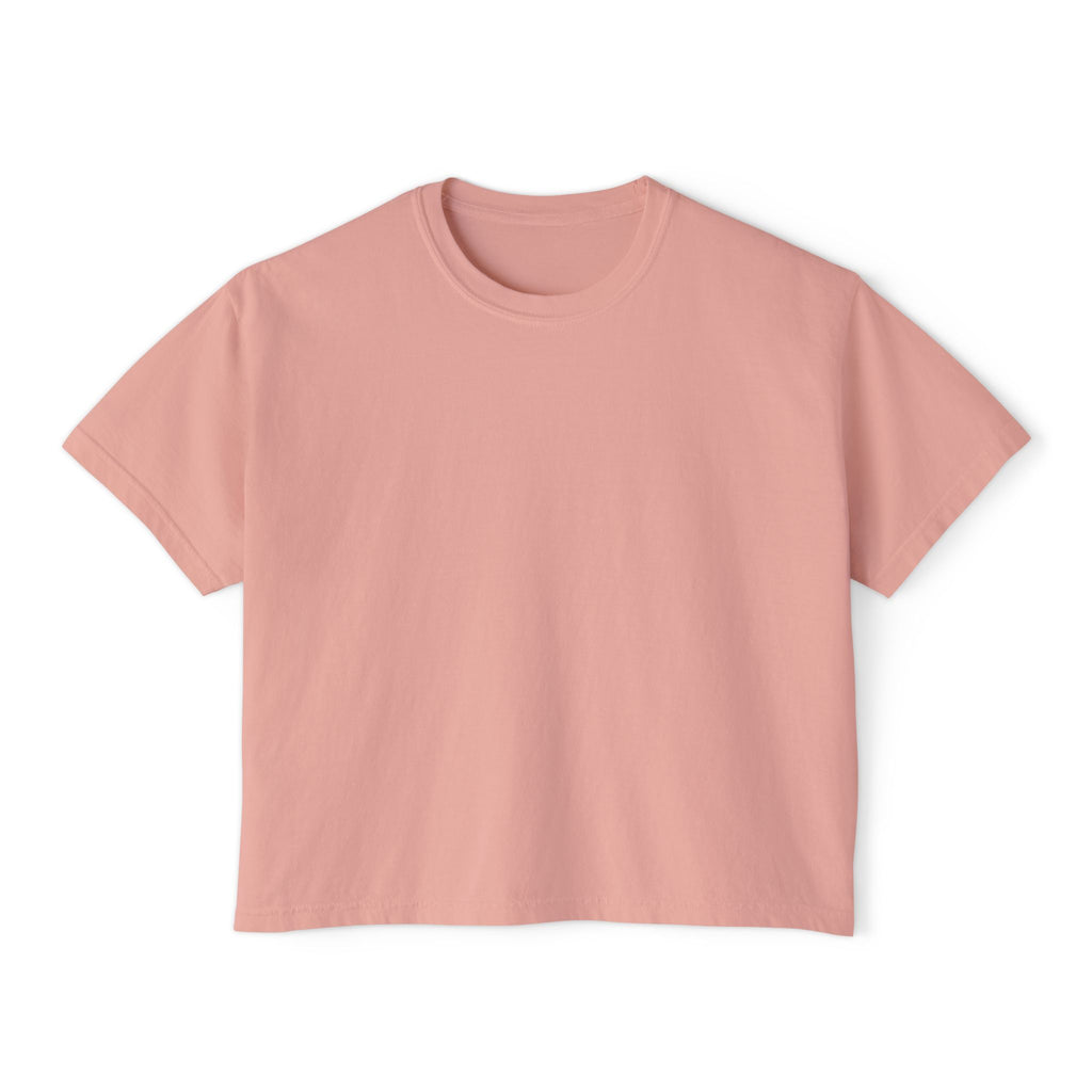 Women's White Pantouflard Carriage Cotton Boxy Tee