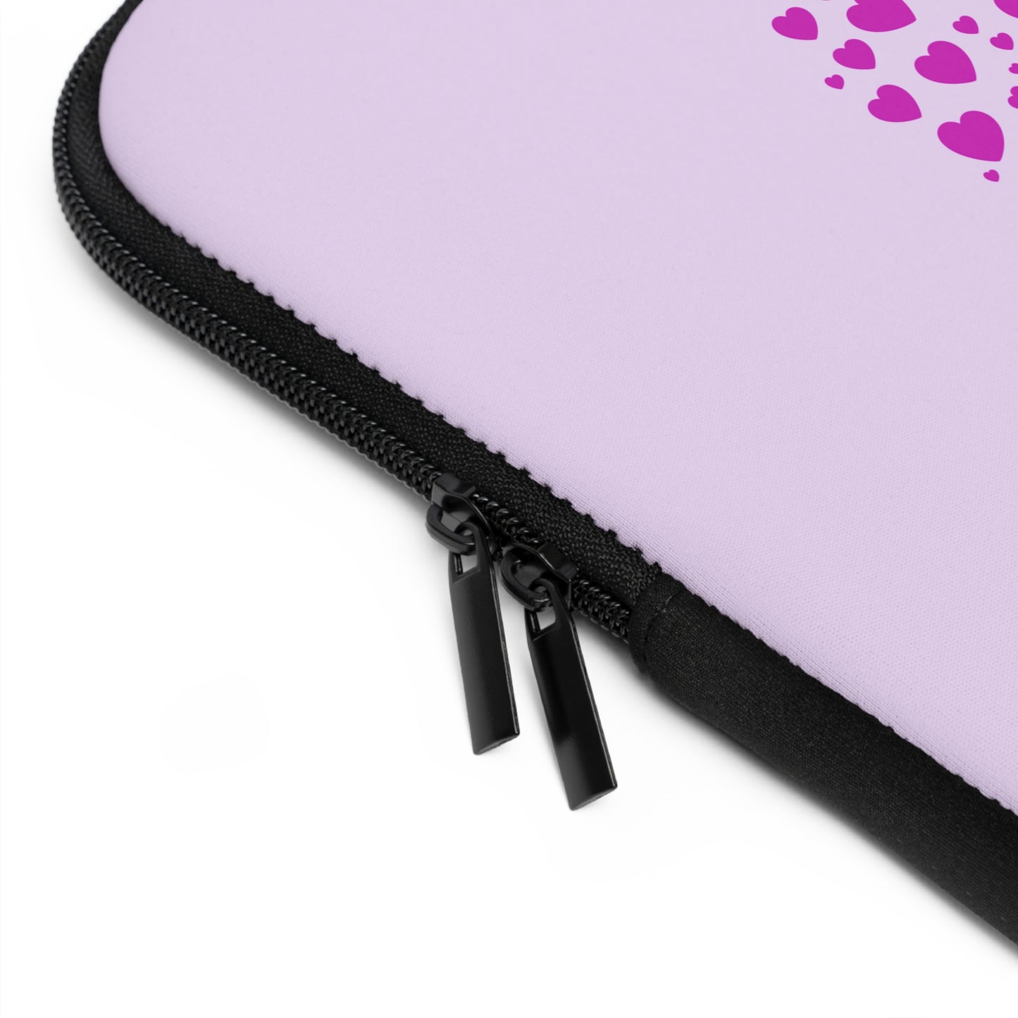 Pink Heart Laptop Sleeve