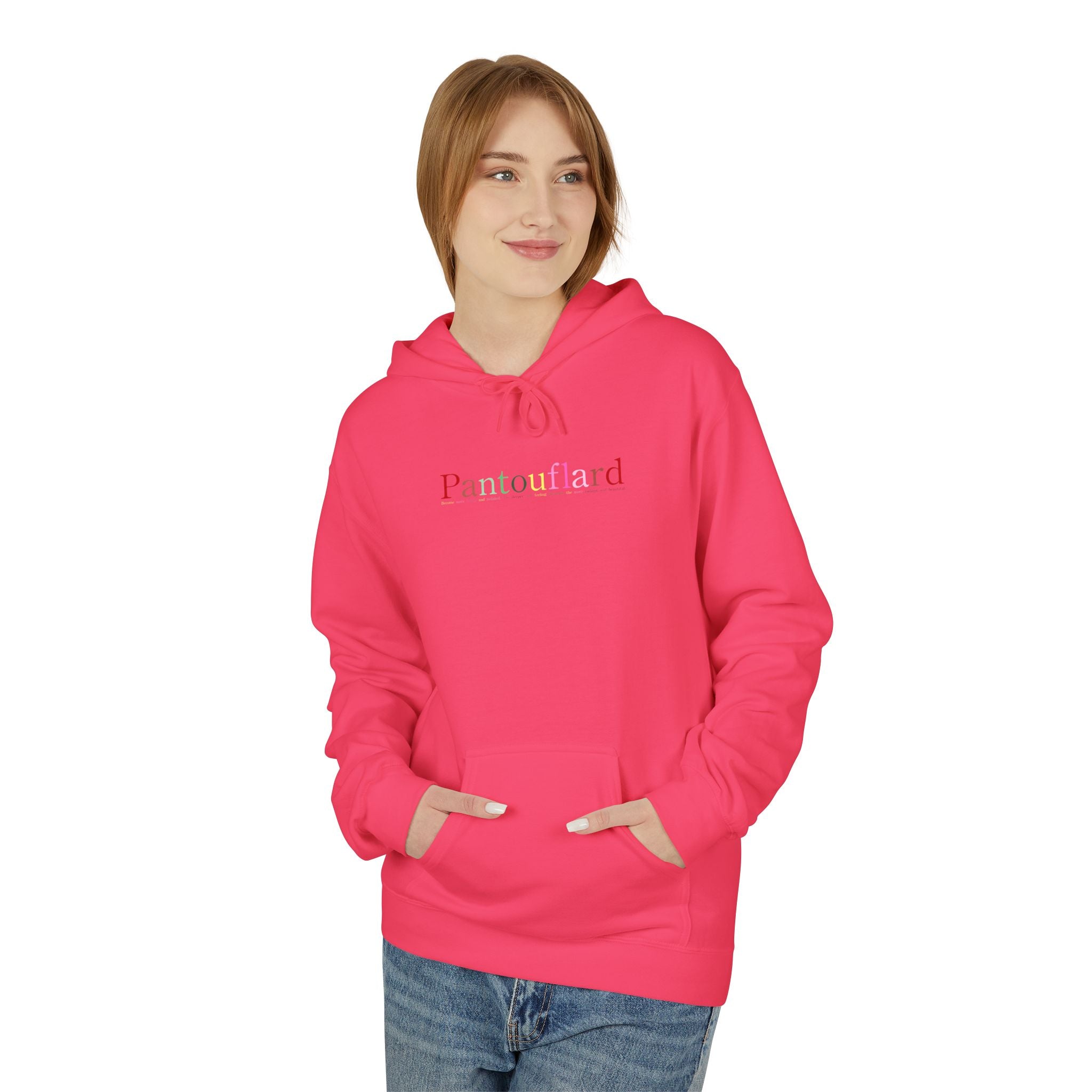 Old Money Aesthetic Premium Hoodie - Pantouflard Logo (Gildan Hammer Heavyweight Fleece)
