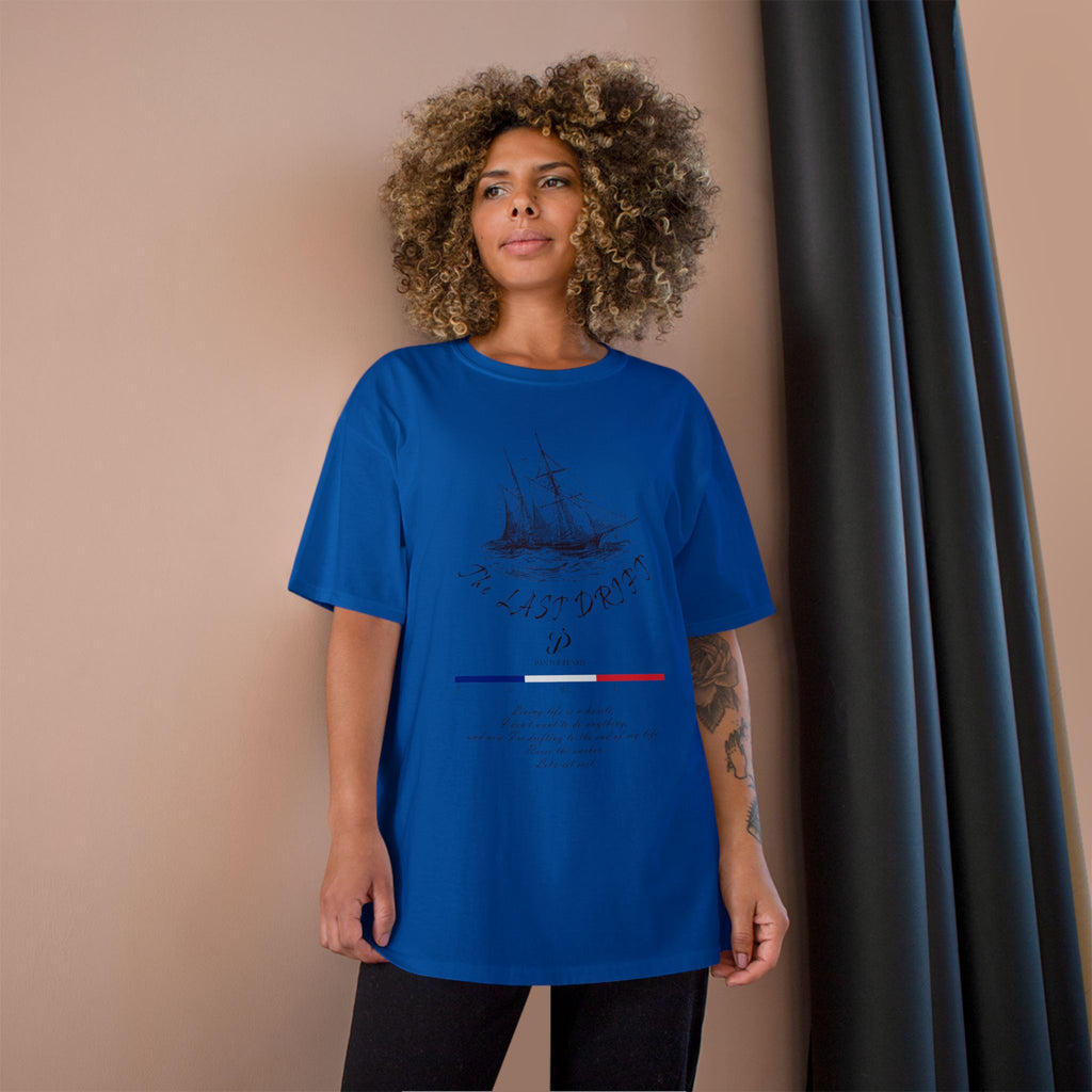 Champion Unisex White Last Drift Cotton T-Shirt
