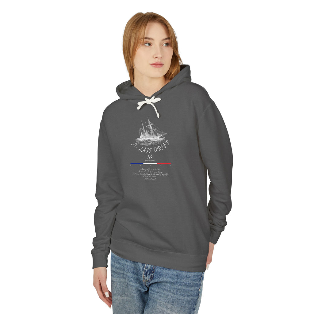 Old Money Nautical Heritage Hoodie - The Last Drift II (Lightweight 100% Cotton Coastal Pullover)