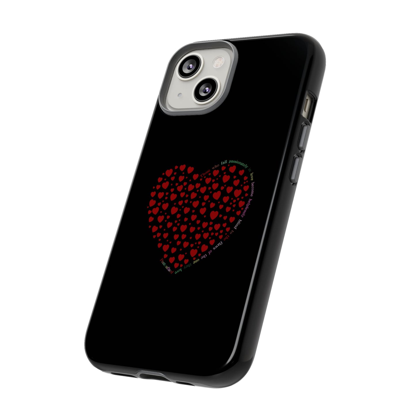 Fundas de corazón rojo para teléfonos iPhone, Galaxy, Google Pixel (54 tipos)