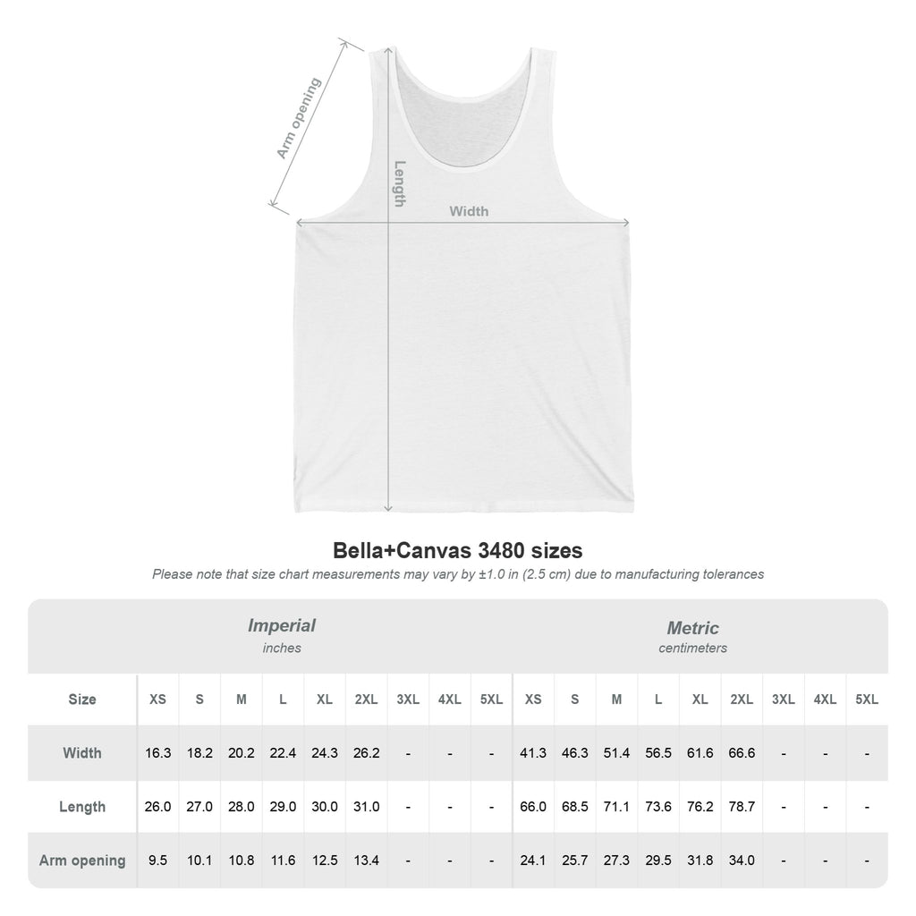Unisex Airlume Cotton Tank Top - Premium Lightweight Jersey Graphic Sleeveless Shirt