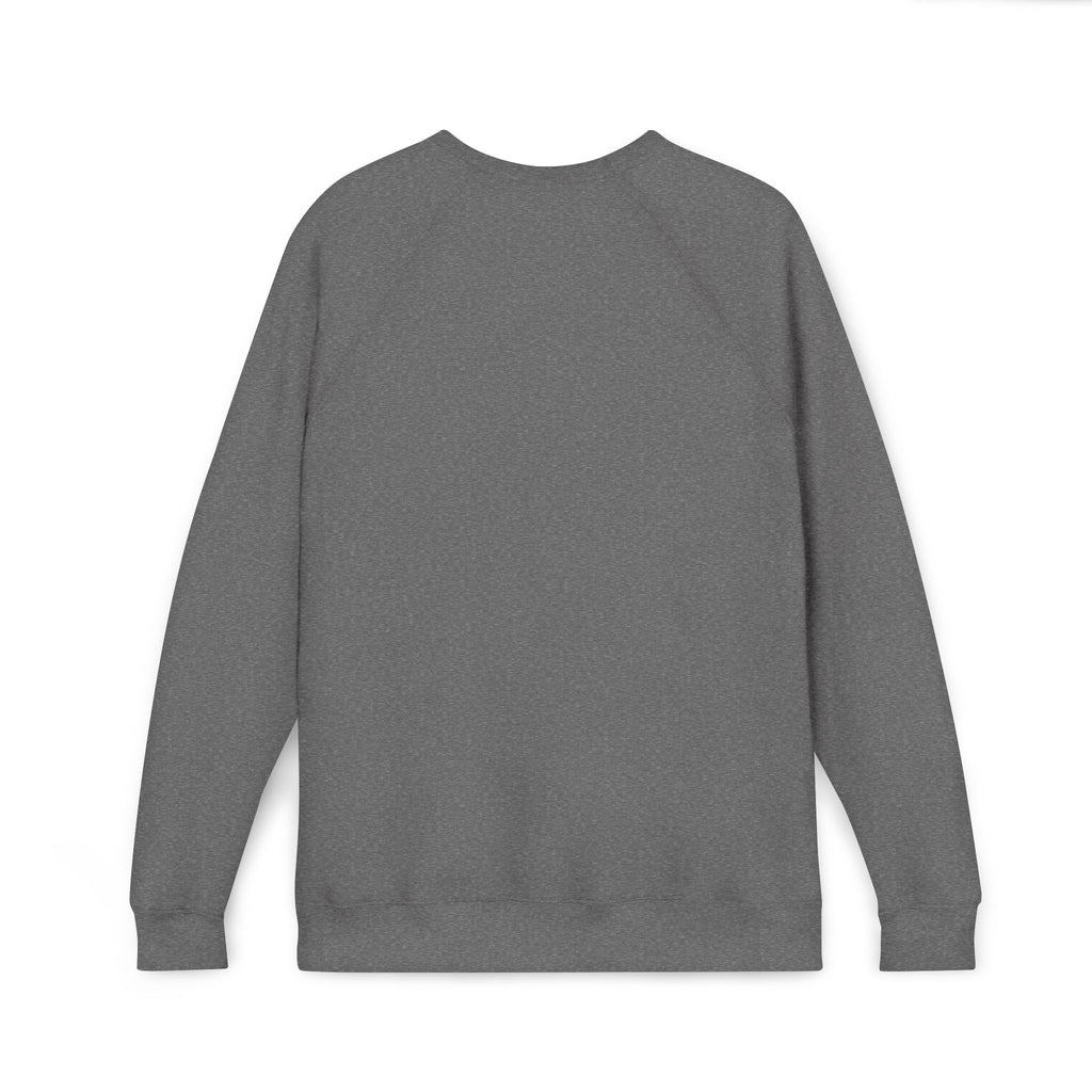 Unisex Old Money Aesthetic Raglan Sweatshirt - Colorful Logo (Premium Sponge Fleece)