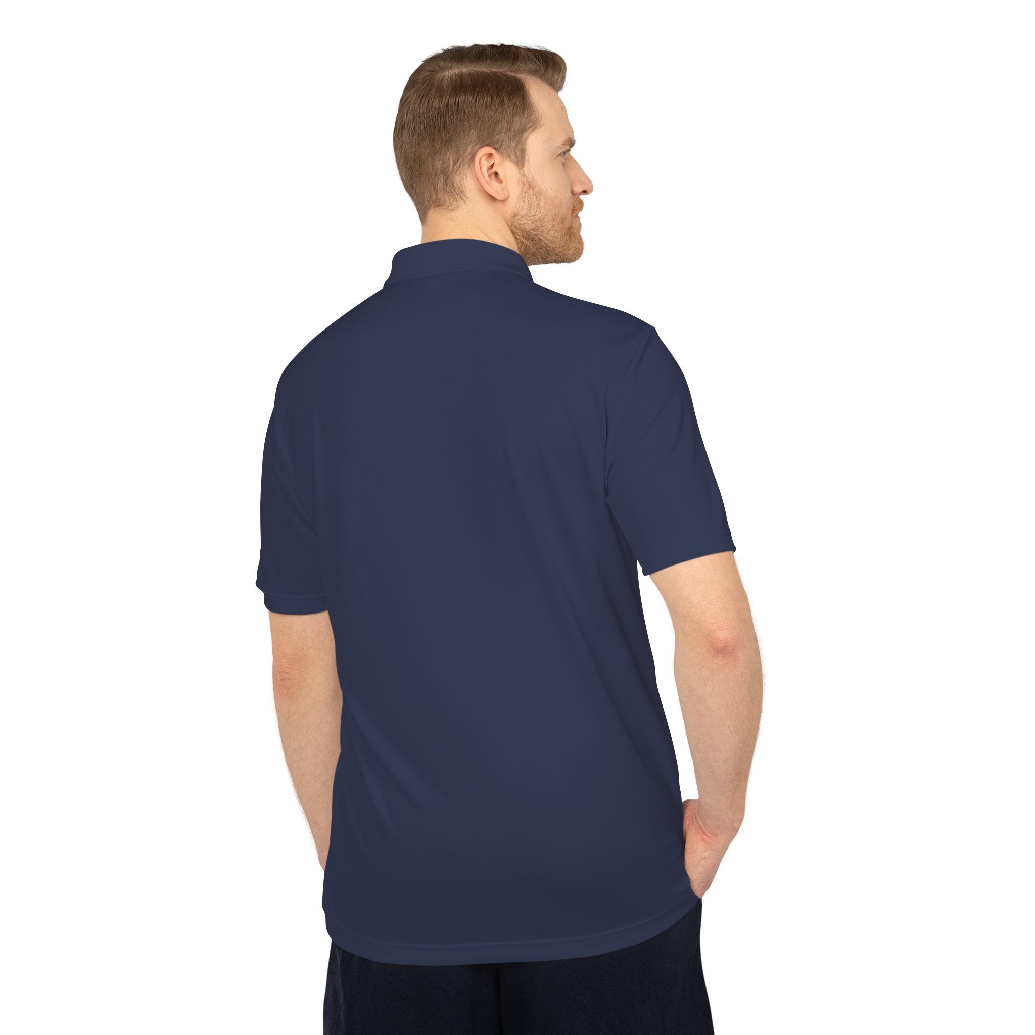 Adidas Unisex Cassiopeia Constellation Embroidered Polo - W-Shape Performance Shirt