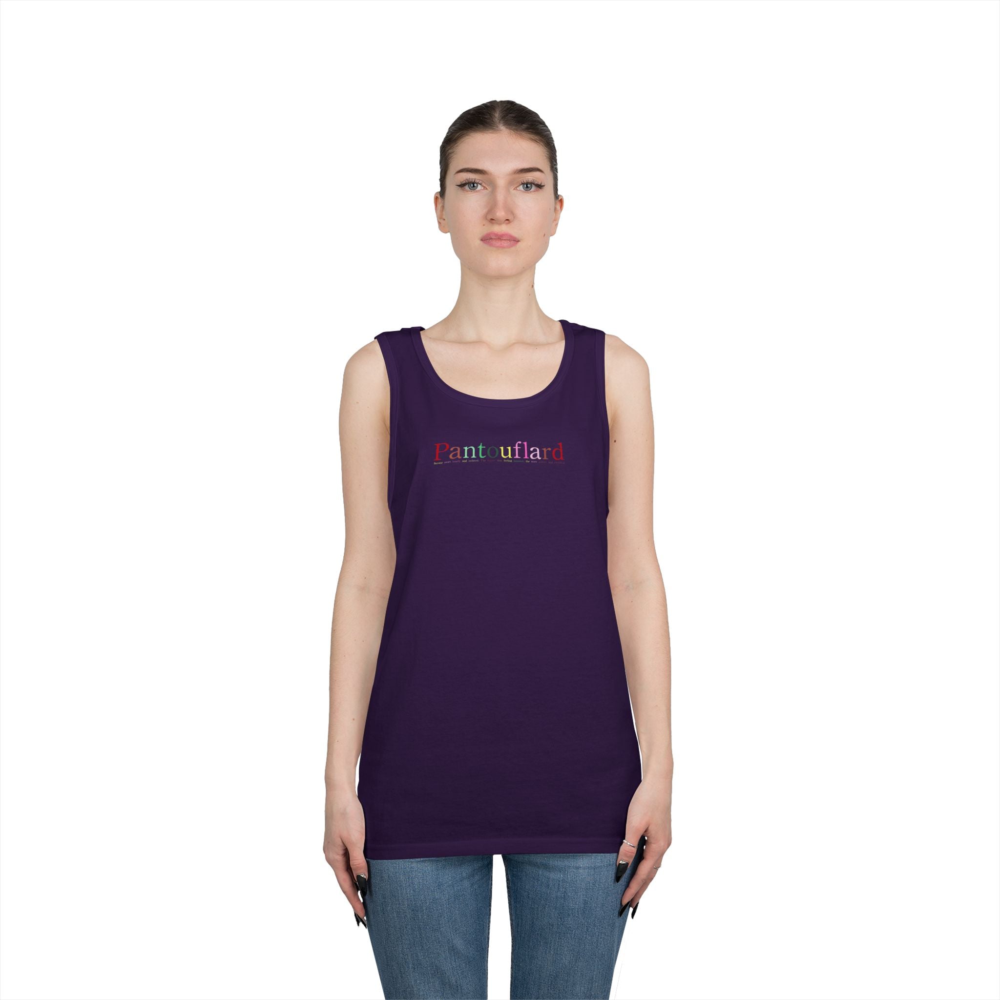 Unisex Heavy Cotton Tank Top - Classic Fit Sleeveless Shirt