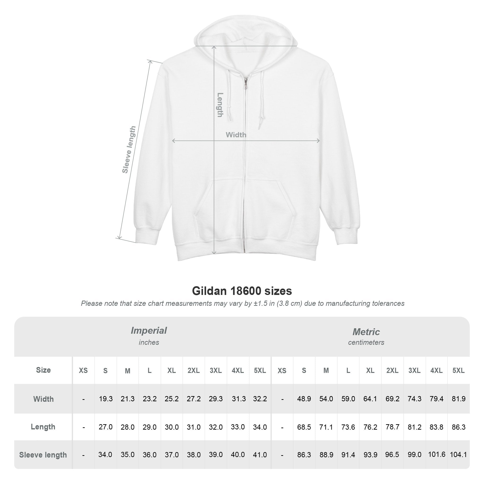 Old Money Aesthetic Zip-Up Hoodie - Back print Heavyweight