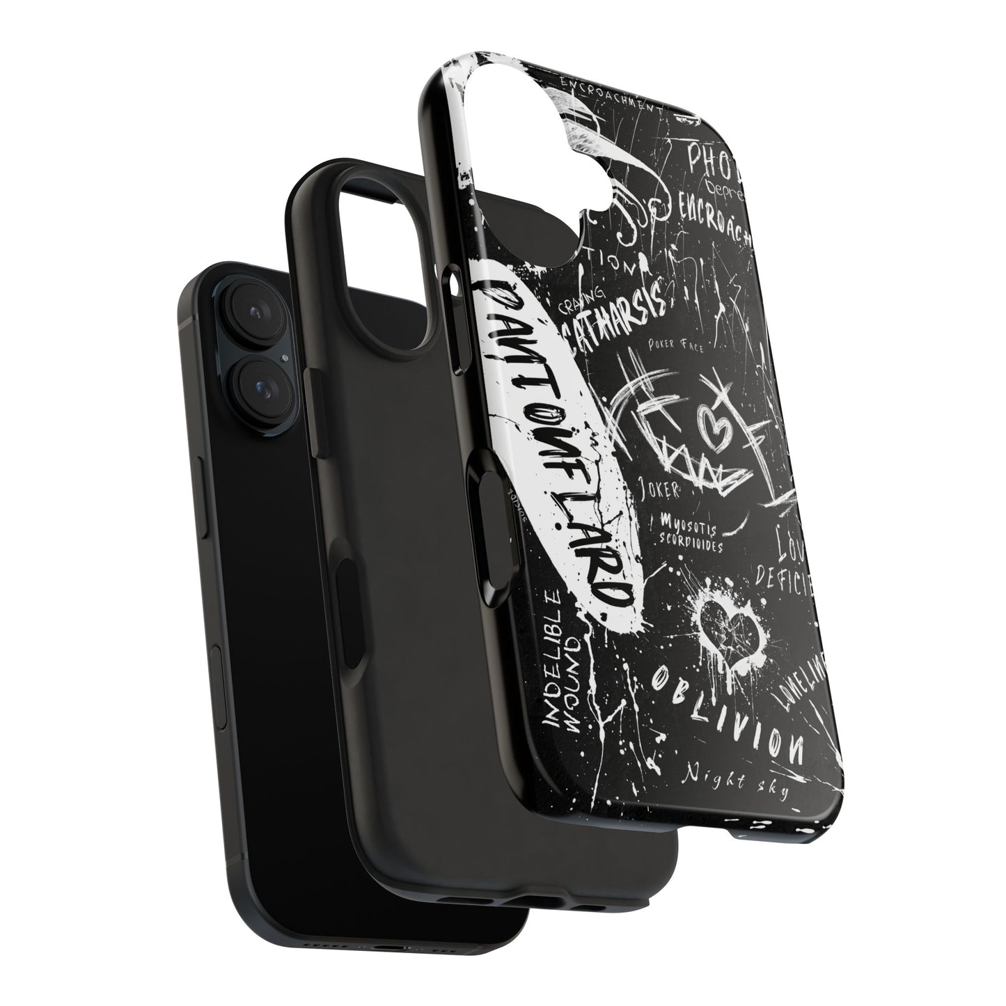 Edgy iPhone Cases for Tough Love - Perfect for Teens and Young Adults, Trendy Art, Unique Gift, Phone Accessories