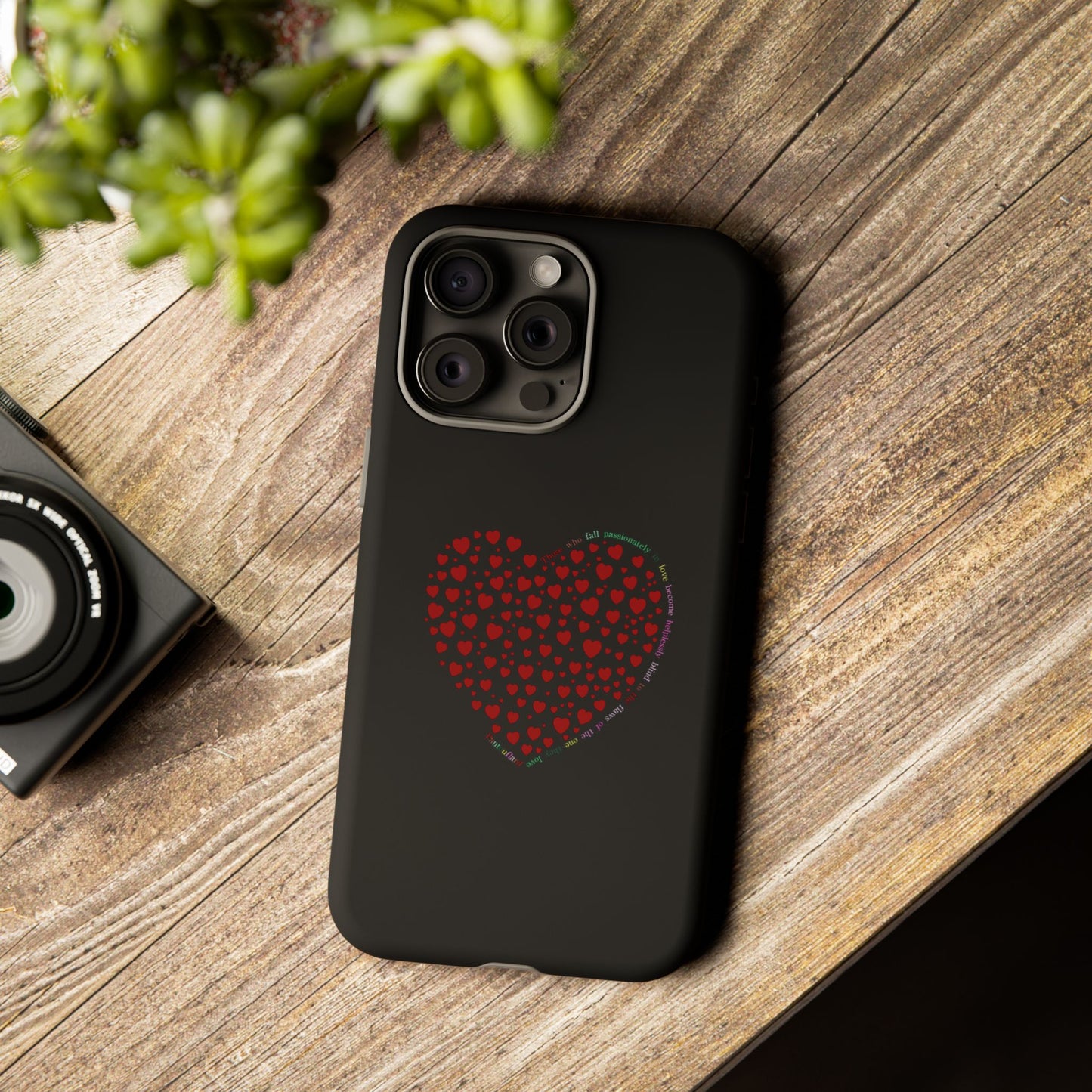Fundas de corazón rojo para teléfonos iPhone, Galaxy, Google Pixel (54 tipos)