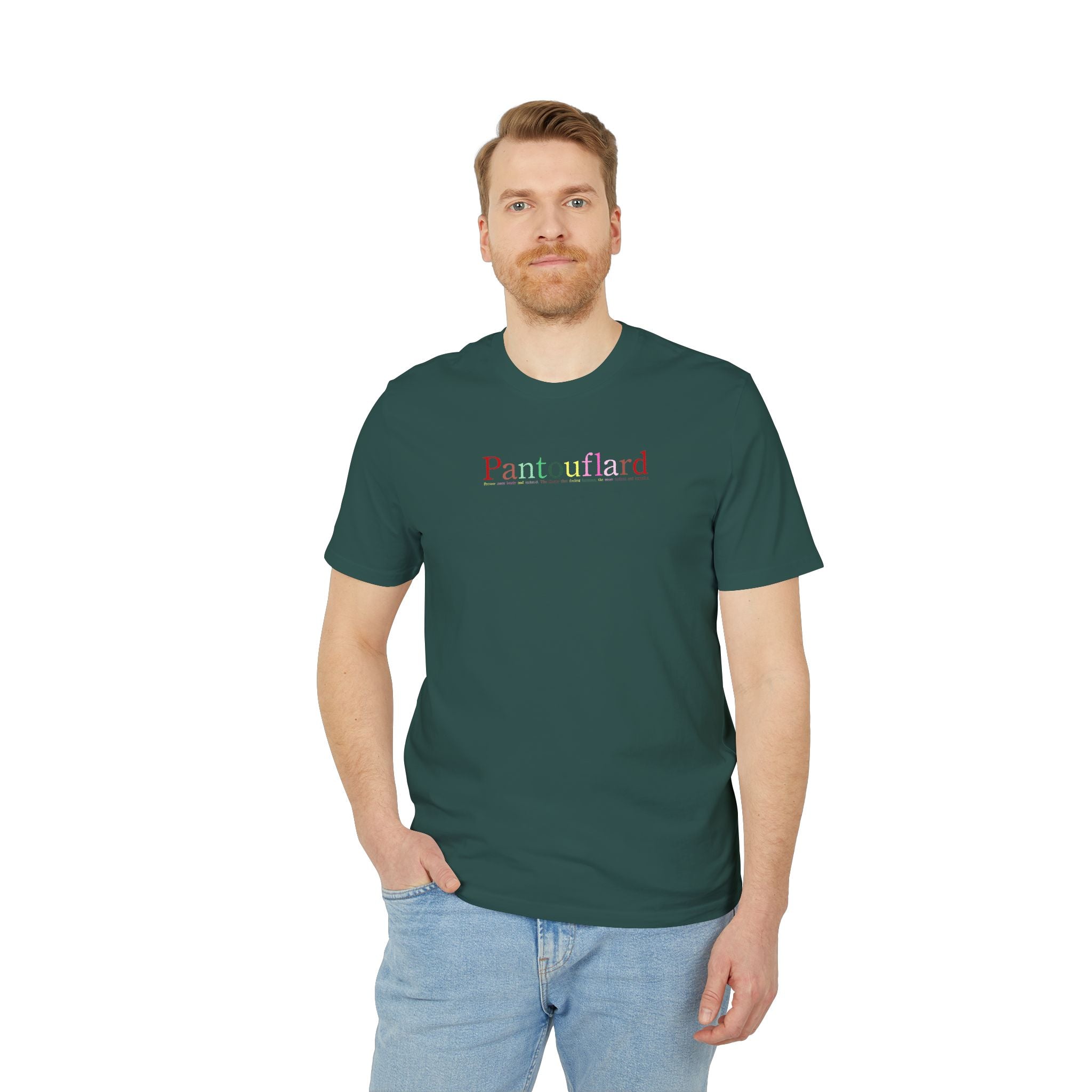 Men's & Women's Black Organic Cotton T-Shirt - Premium Sustainable Graphic Tee