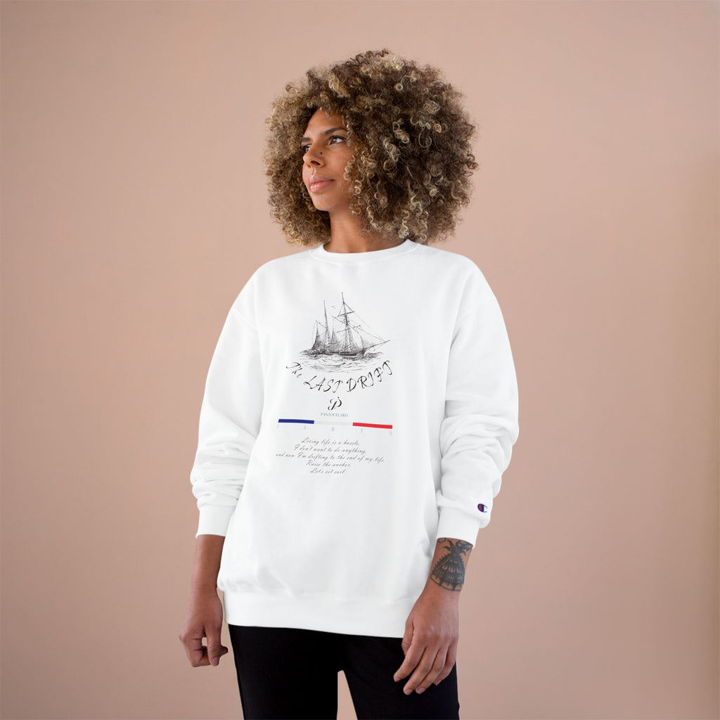 Old Money Nautical Champion Crewneck - The Last Drift I (Paris Streetwear Aesthetic)