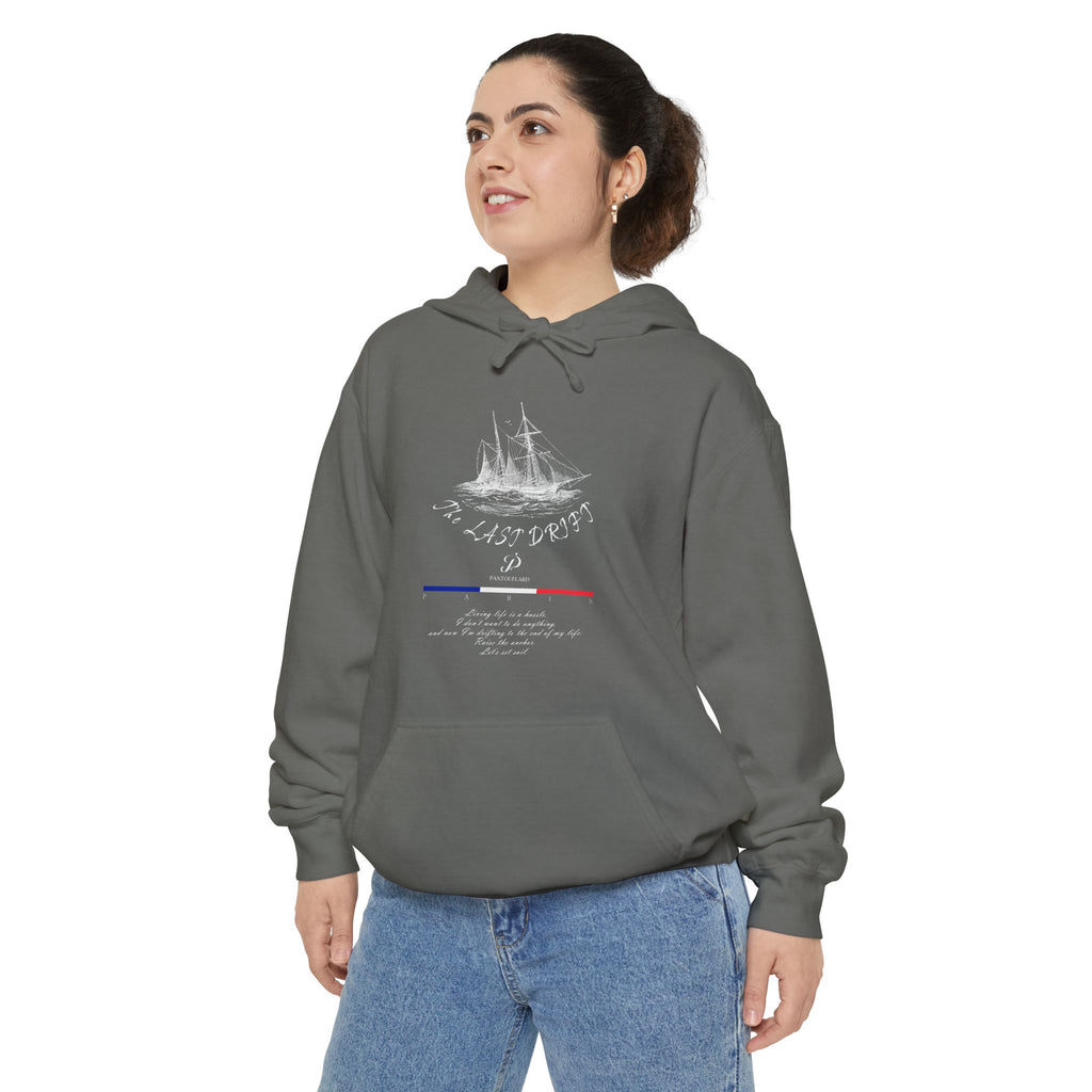 Old Money Nautical Heritage Hoodie - The Last Drift II (9.5oz Garment-Dyed Fleece)