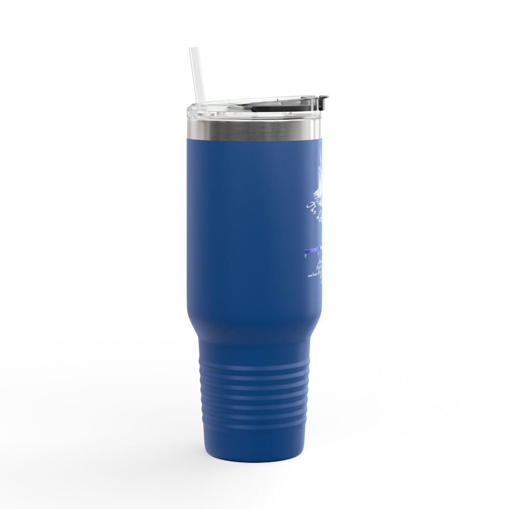 Navy Blue The Last Drift Ship 40oz Stainless Steel Insulated Travel Mug
