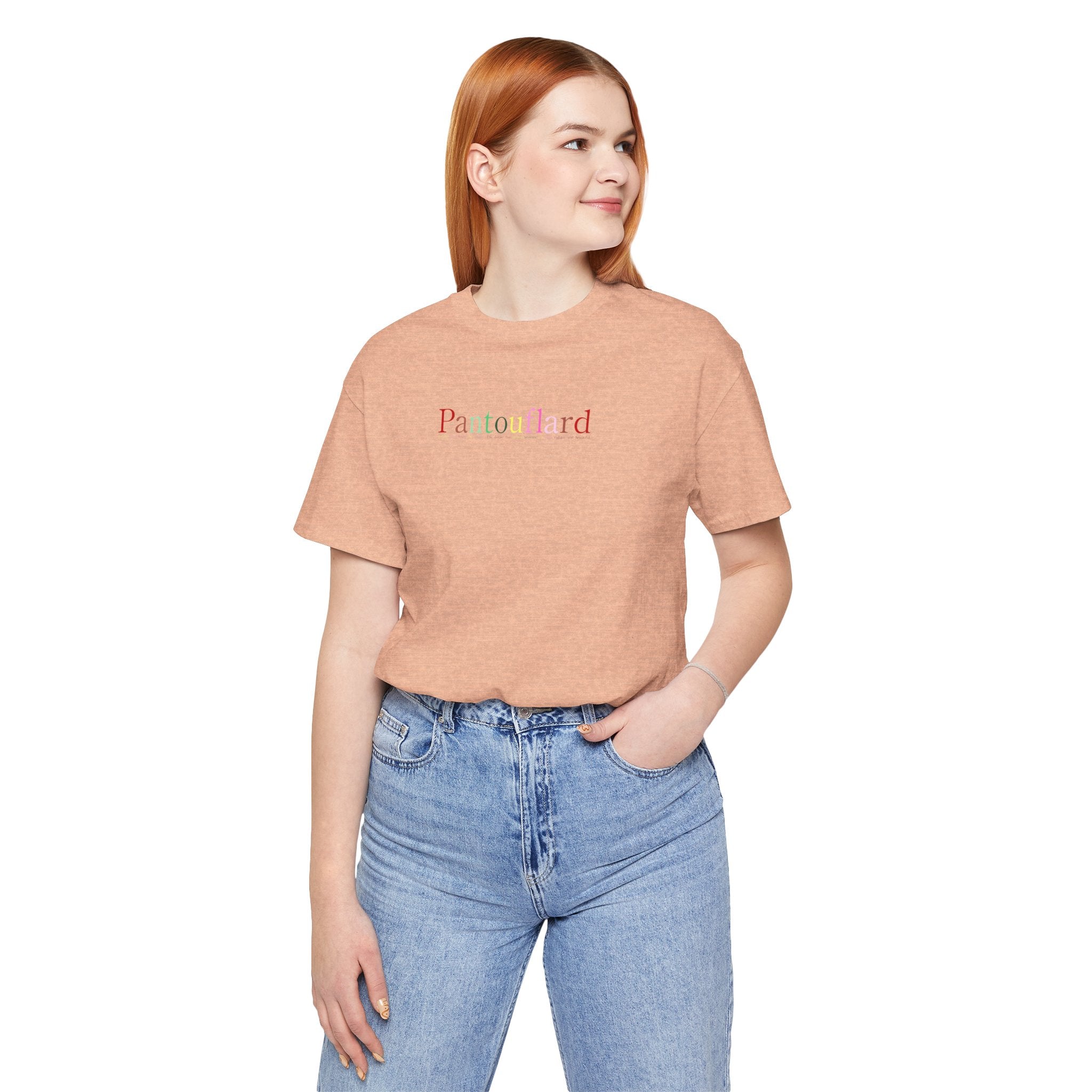 Unisex Minimalist Logo T-Shirt - 100% Airlume Cotton Soft Jersey Tee