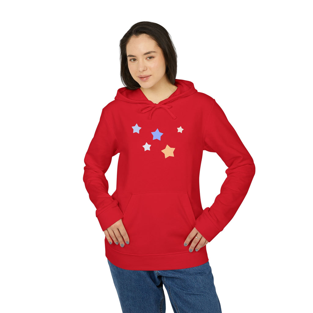 Adidas Cassiopeia Constellation Graphic Hoodie - W-Shape Eco Fleece Pullover