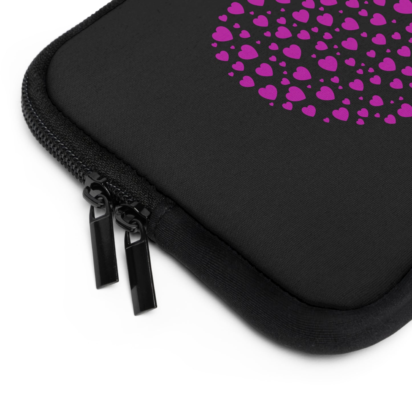Pink Heart Laptop Sleeve