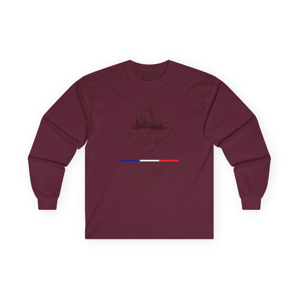 Unisex Sport Grey Last Drift Cotton Blend Long Sleeve Tee